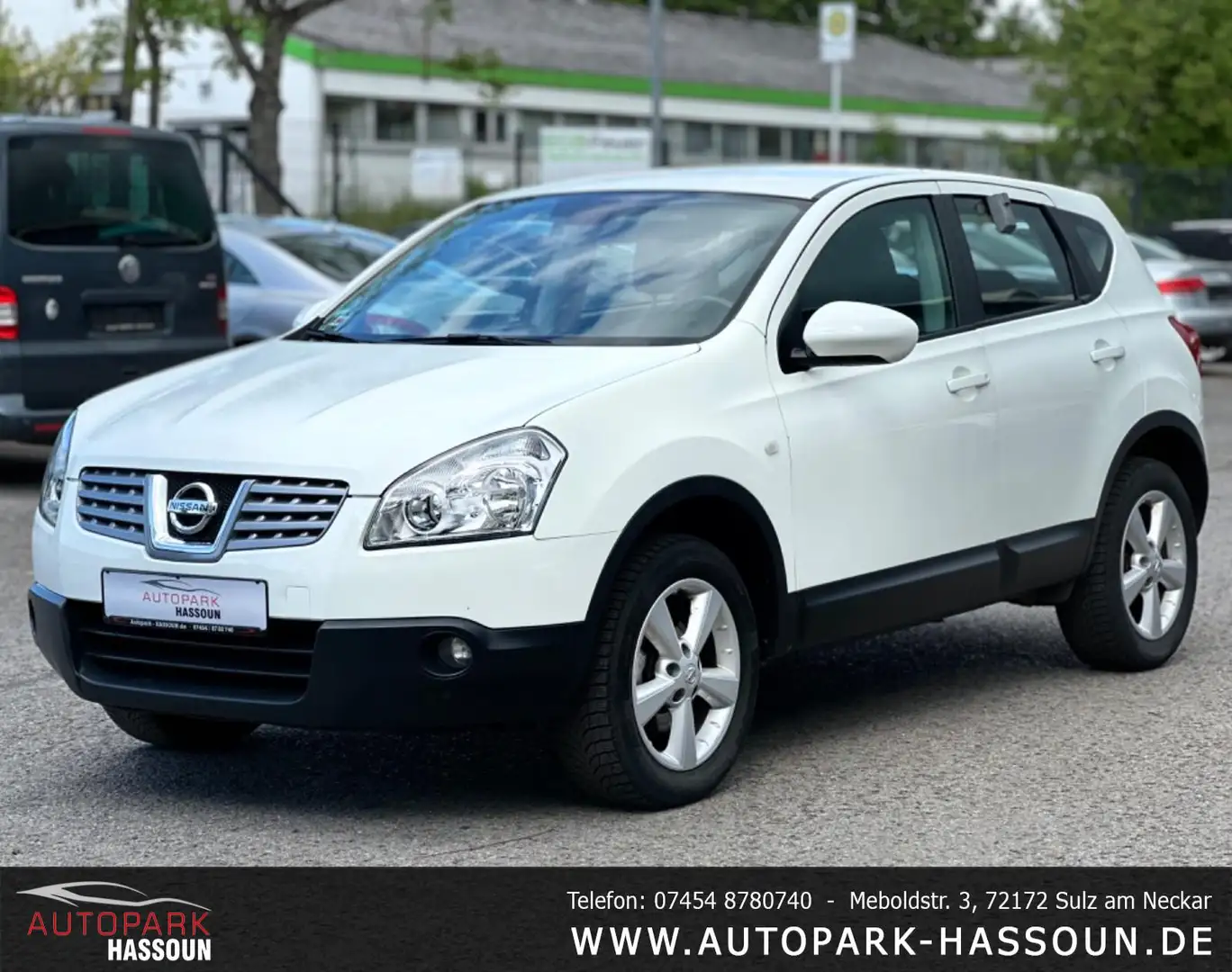Nissan Qashqai Acenta TÜV 11/26 Tempo Multi FSE Klimaaut. Garanti Weiß - 1