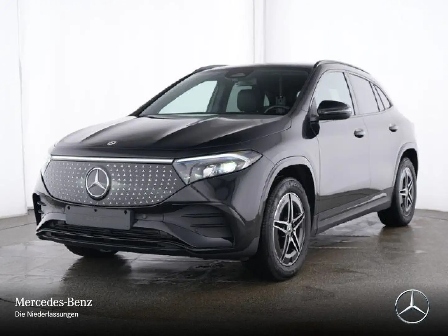Mercedes-Benz EQA 350 4M AMG+NIGHT+ADVANCED+KAMERA+SPUR Noir - 2