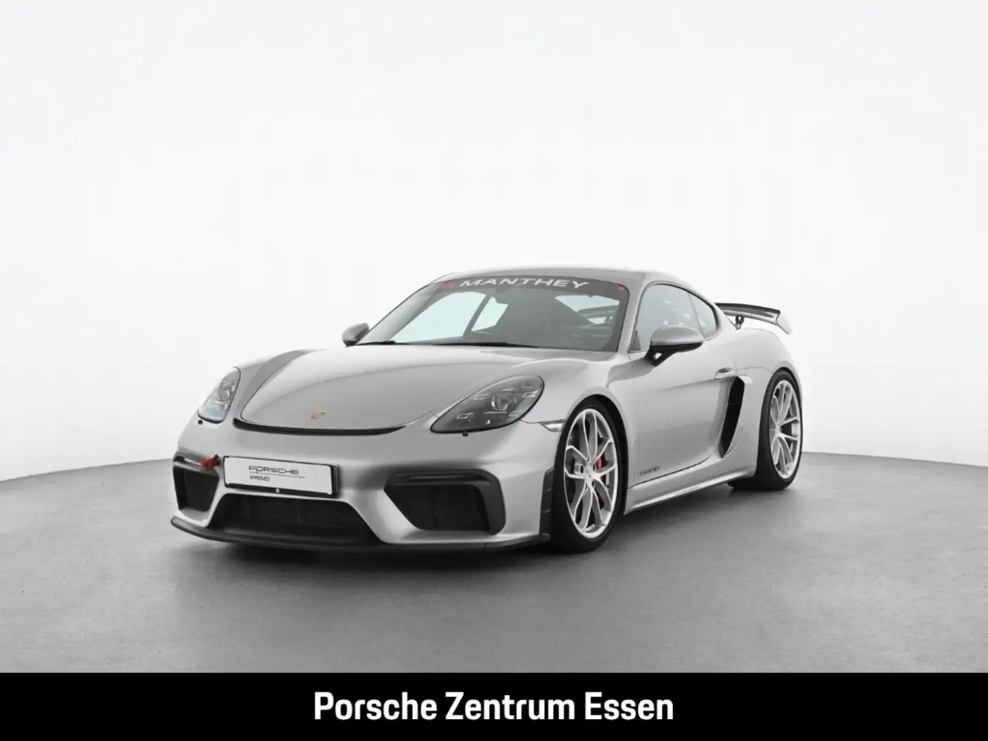 Porsche Cayman 718 GT4 MR Manthey / Apple CarPlay Rückfahrkam. Silber - 1