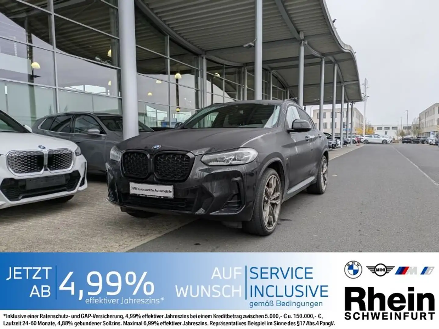 BMW X4 xDrive30d M Sport 21 Zoll. Akustik. H&K. Navi Noir - 1