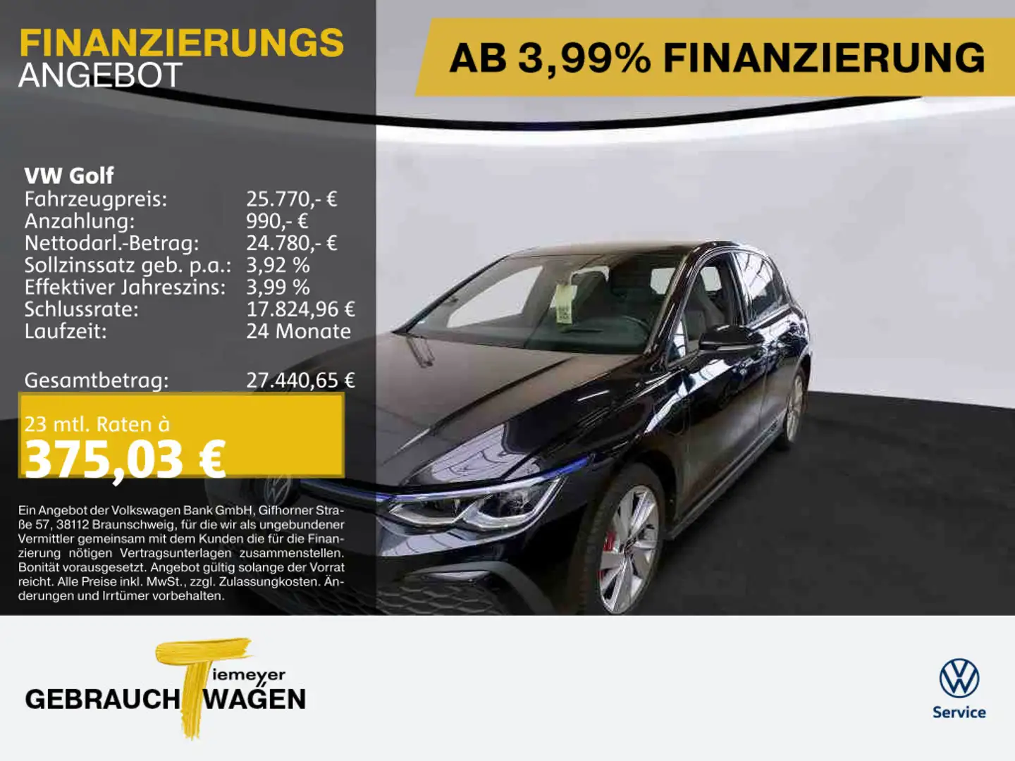 Volkswagen Golf GTE GTE LEDER LM18 ST.HEIZ HuD Schwarz - 1