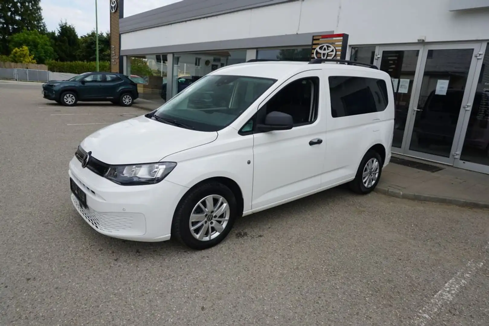 Volkswagen Caddy Kombi 2,0 TDI *ACC*AHK* Weiß - 2