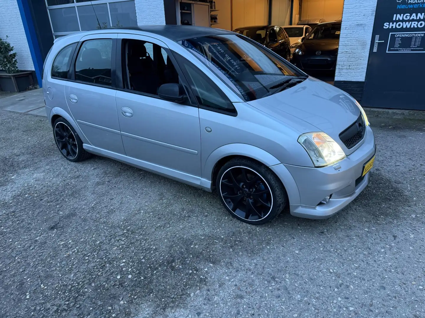 Opel Meriva MERIVA-A 16 T OPC /Met 200PK, onderhoudshistorie, Gris - 2