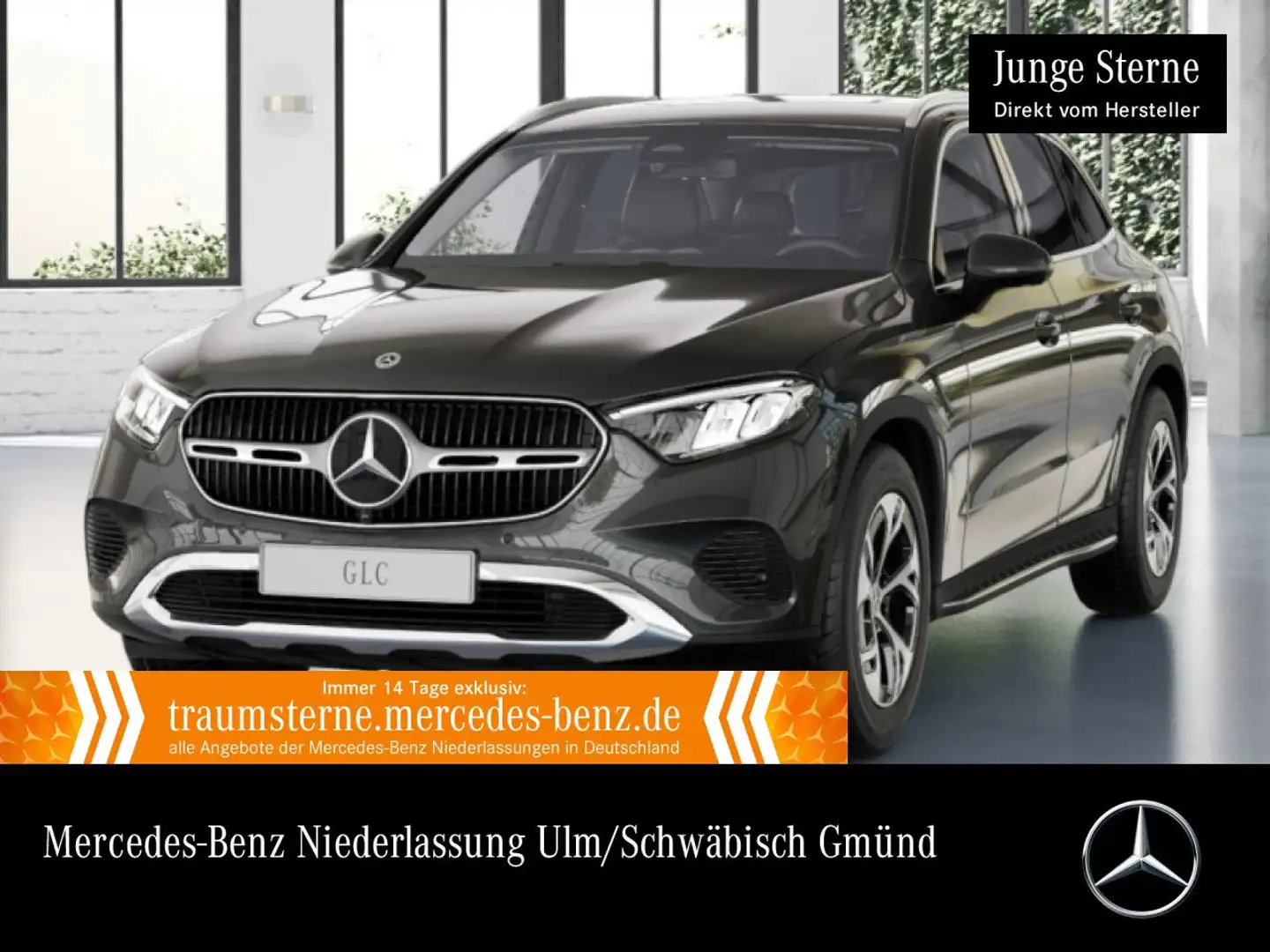Mercedes-Benz GLC 220 d 4M AVANTG+360+AHK+LED+STHZG+TOTW+KEYLESS Grau - 1