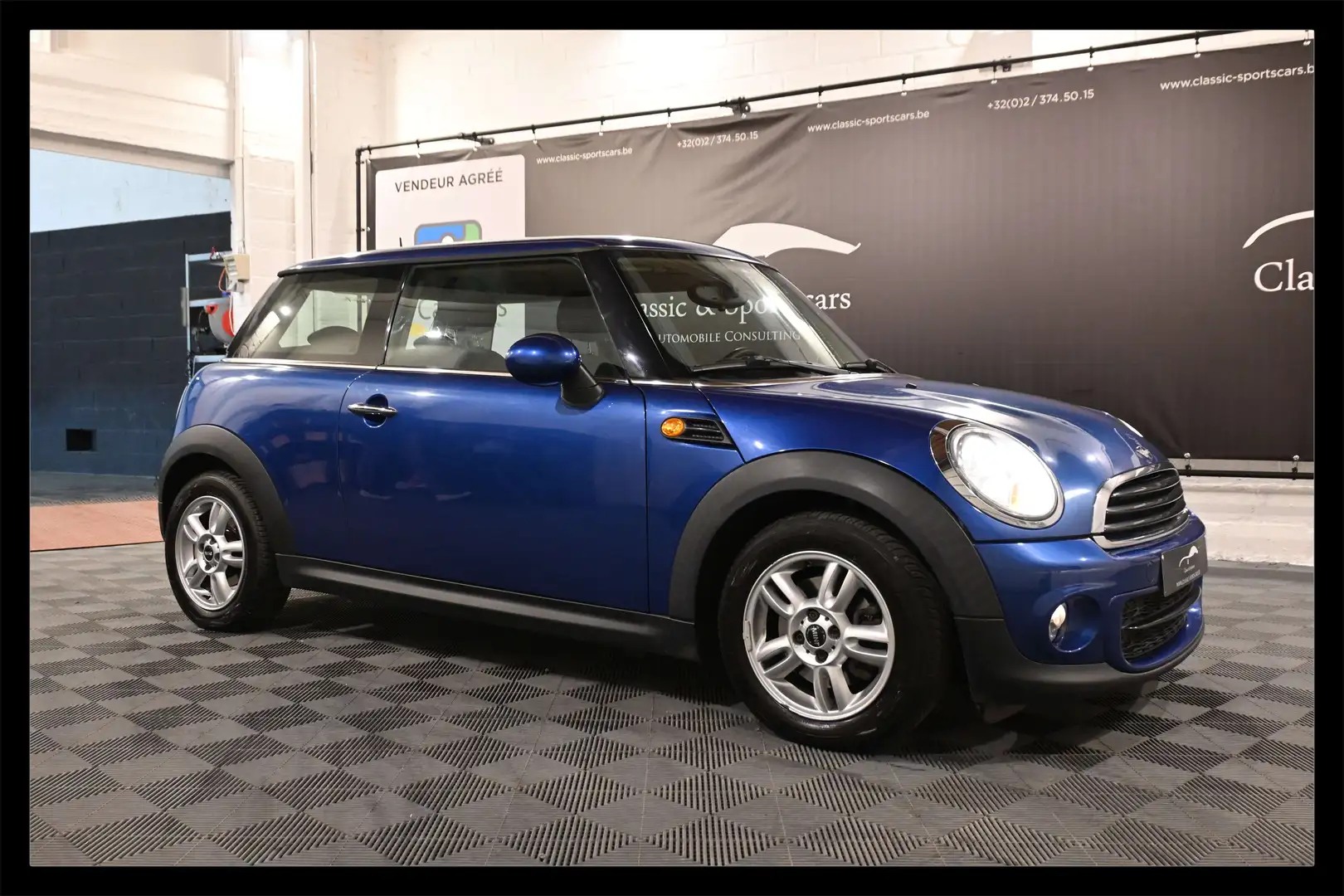 MINI One D 1.6 D EURO 5 / CLIMATISATION / GPS NAVI / TOP Bleu - 1