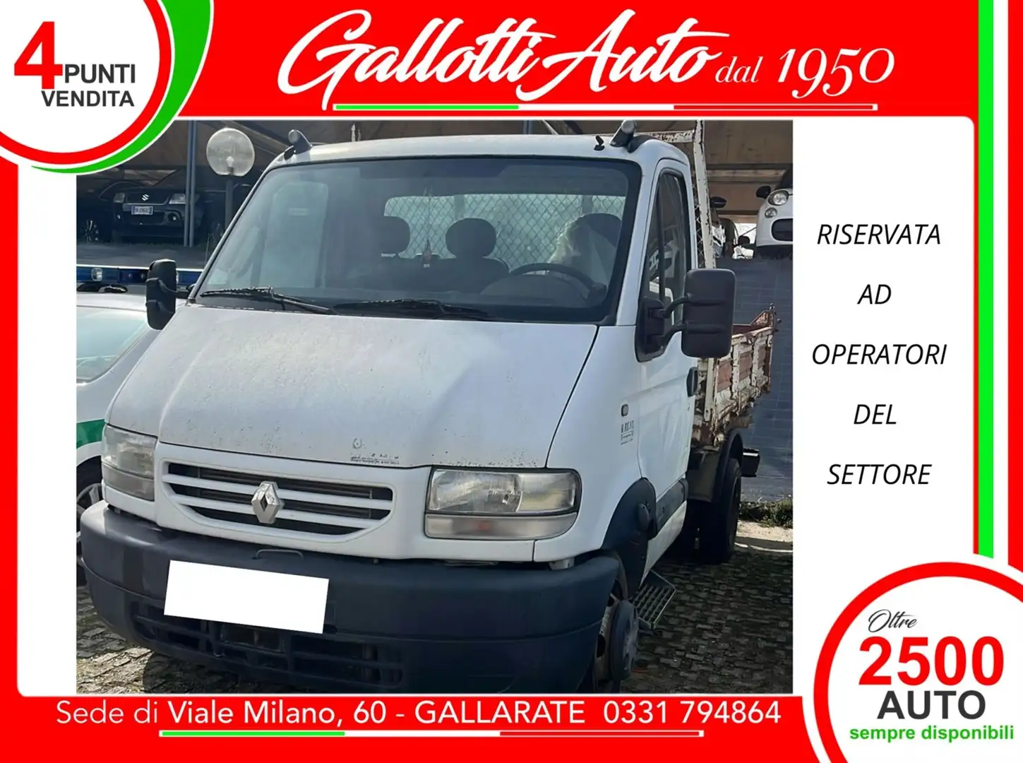 Renault Mascott Cassonato ribaltabile trilaterale 2.8 106cv Gris - 1