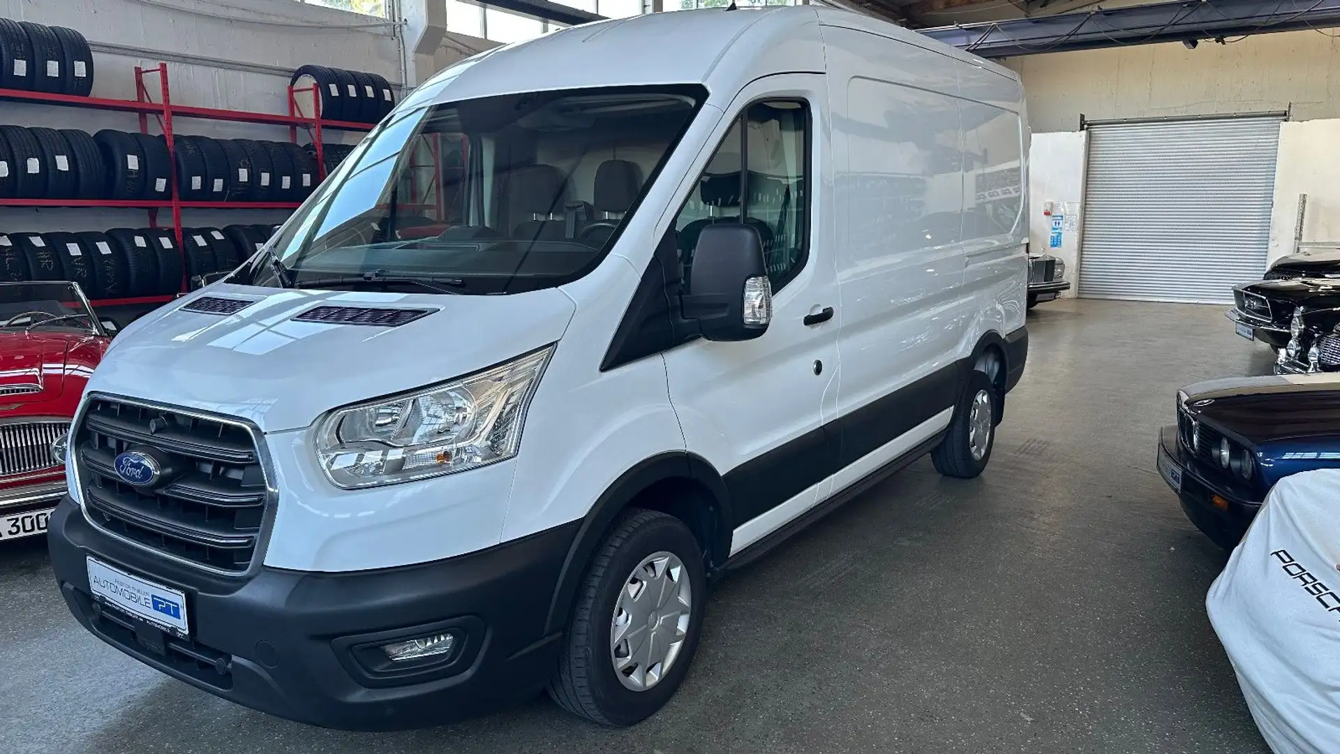 Ford Transit Kasten 290 L2 H2, Klima, 3 Sitze, AHK... Weiß - 1