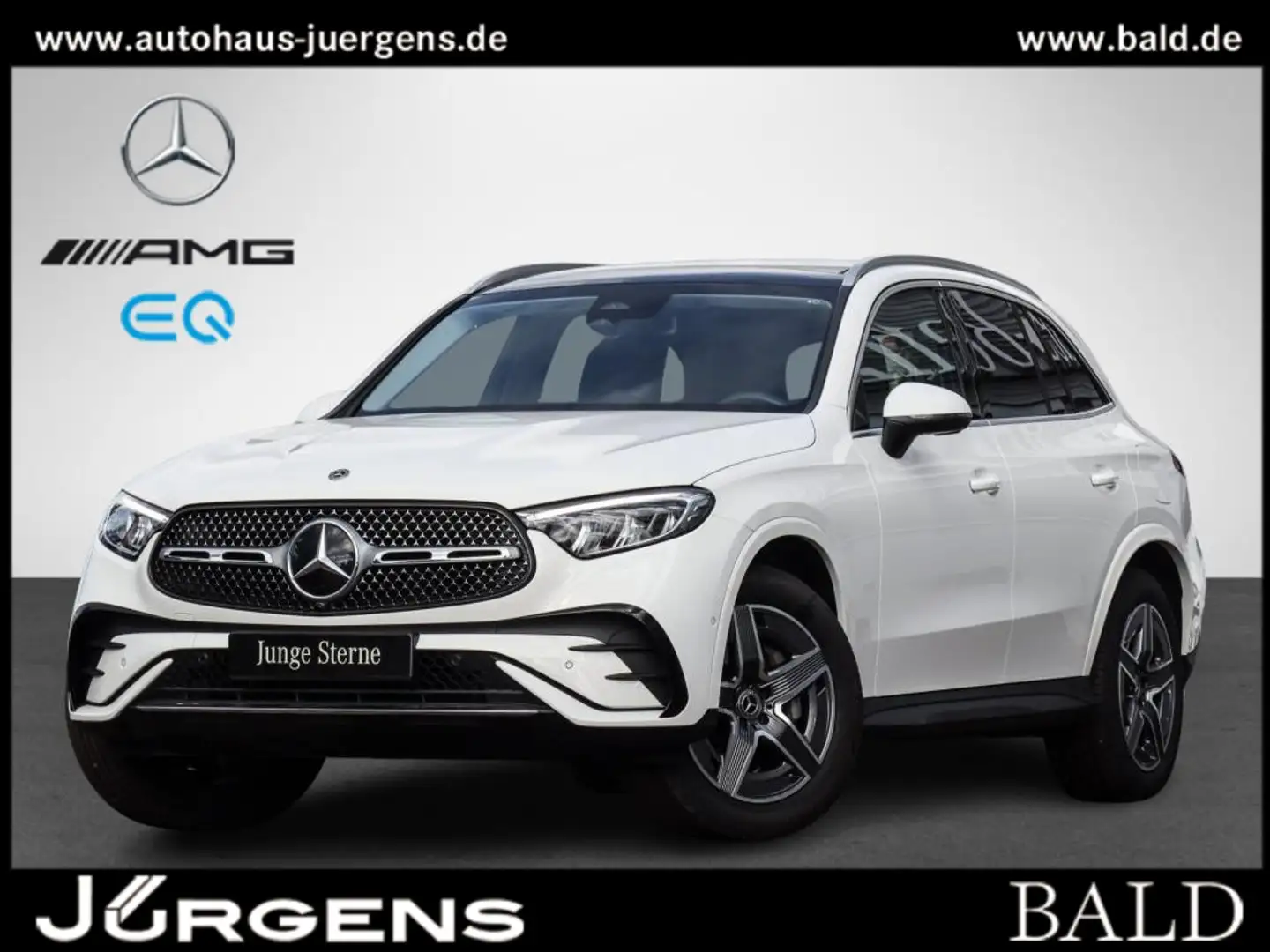 Mercedes-Benz GLC 300 e 4M AMG-Sport/Pano/AHK/Memo/Easy-P/19" Weiß - 1