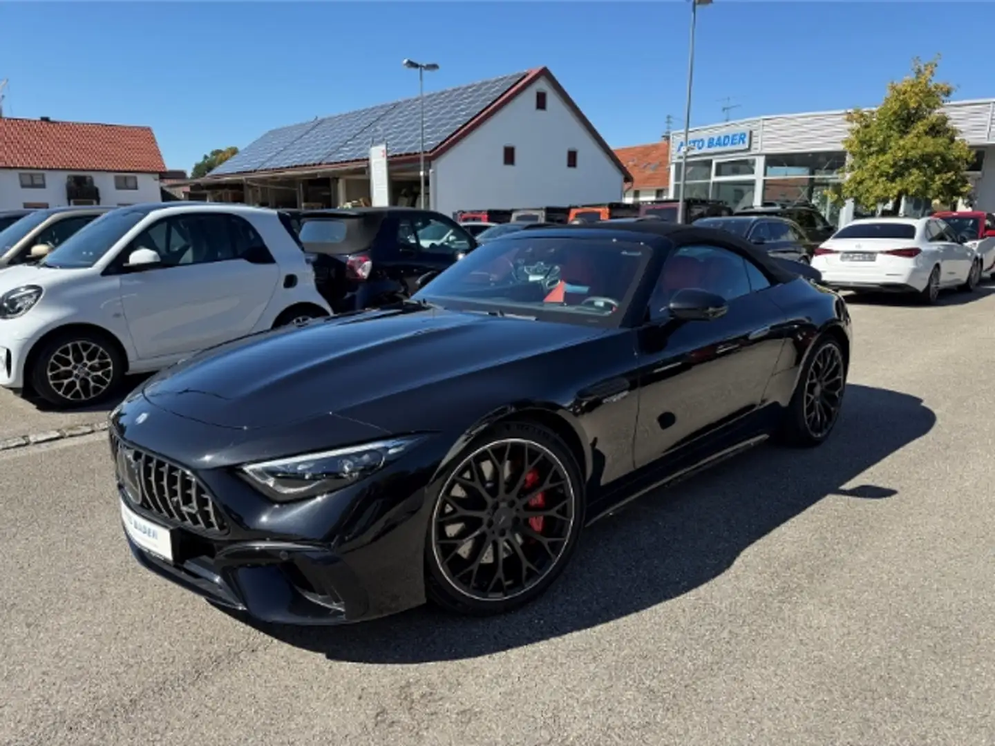 Mercedes-Benz SL 55 AMG 4Matic+ Premium+ Night Fahrassistenz Schwarz - 2