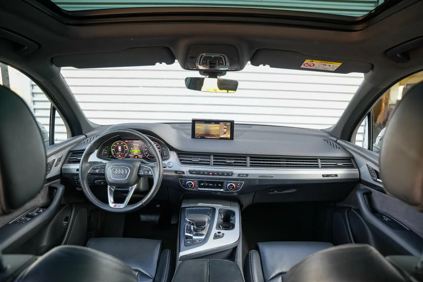 Audi Q7 e-tron 3.0 TDI quattro Sport Leder 22"L.M. Pano Stuurwiel Brun - 2