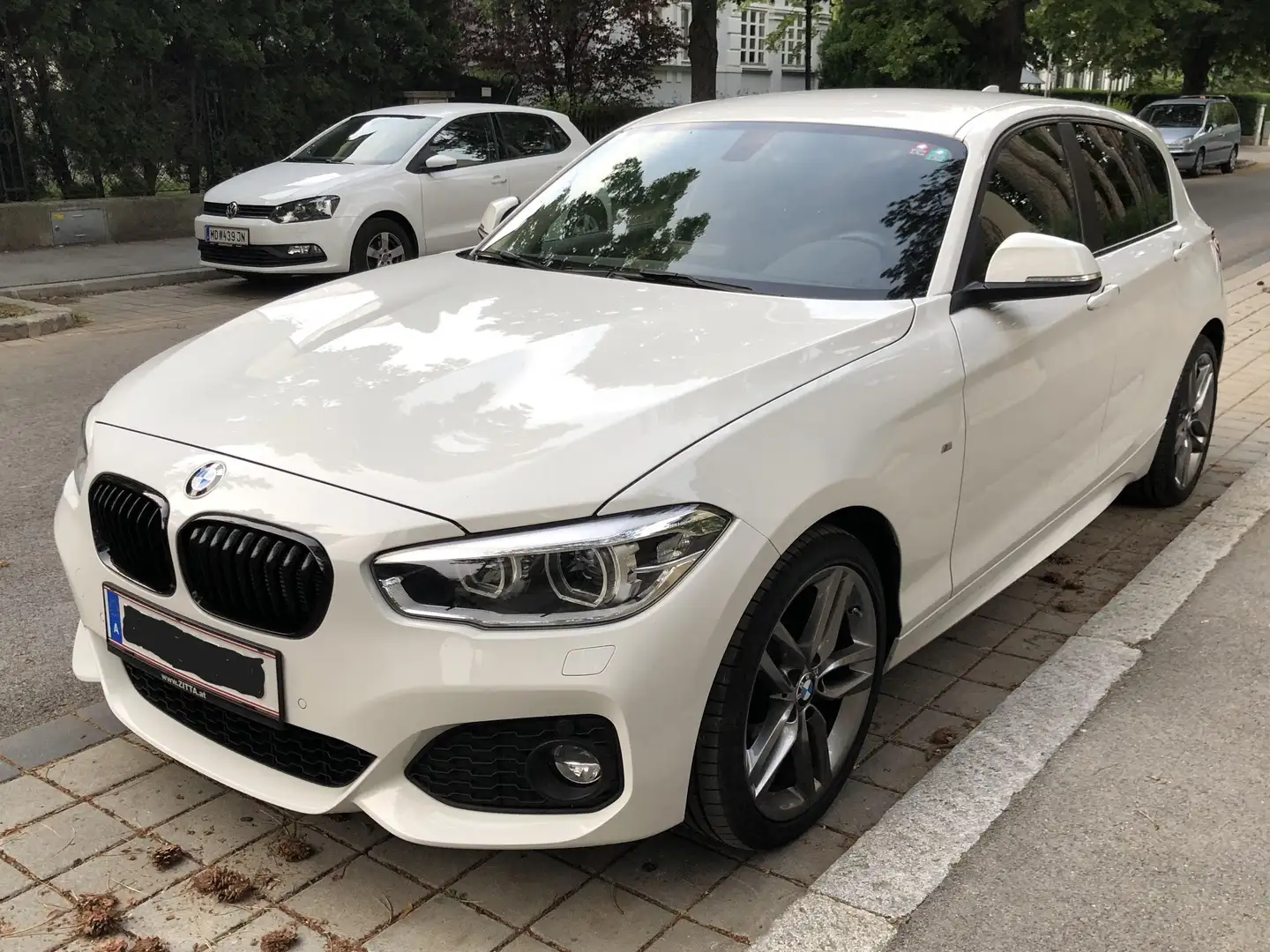 BMW 118 118d xDrive M Sport M Sport Weiß - 1