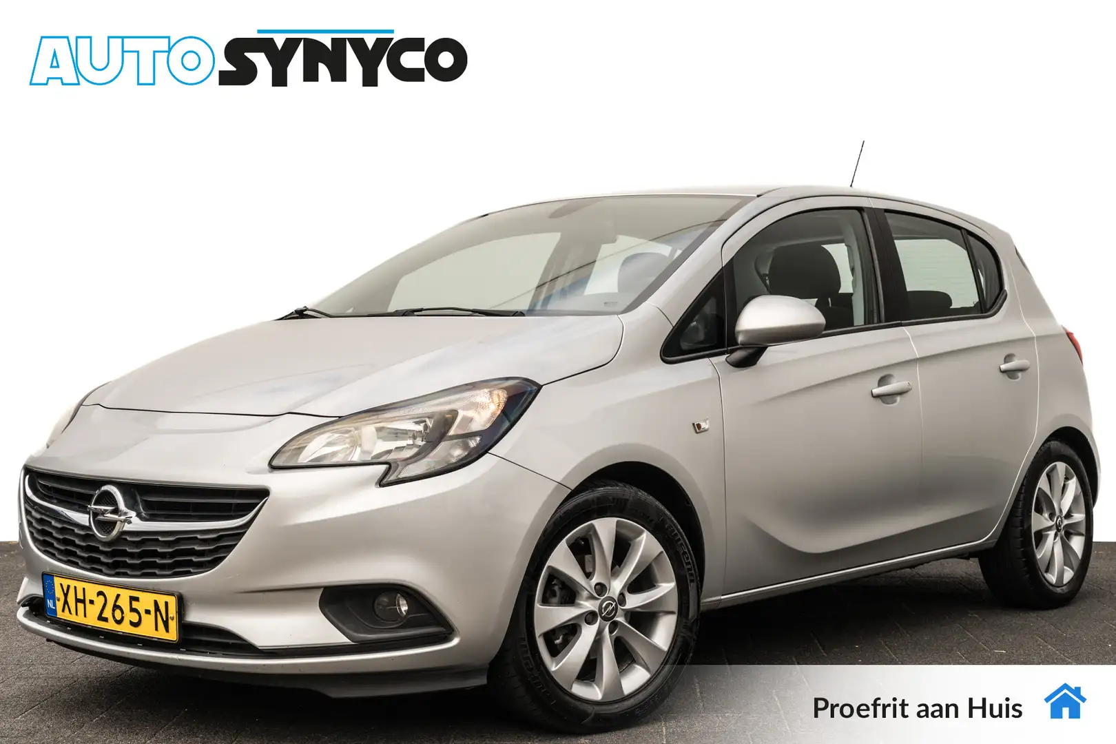 Opel Corsa 1.4 90 Pk 5-drs. Favourite | Airco | Navigatie | 1 Grijs - 1