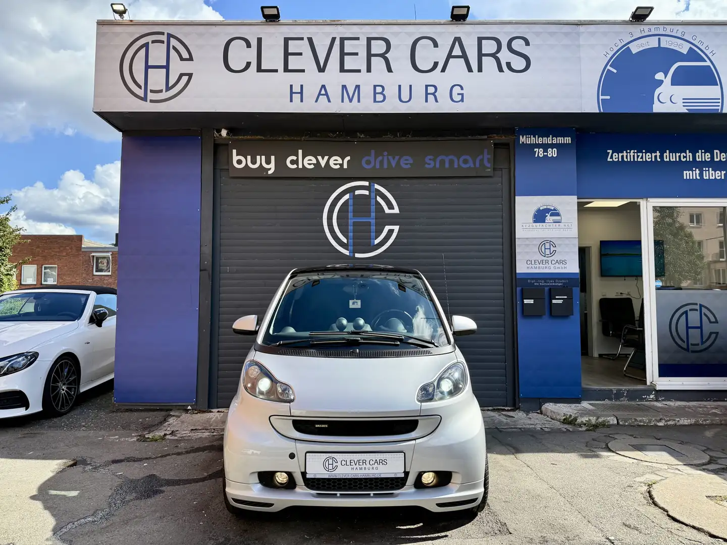 smart forTwo COUPE*BRABUS XCLUSIVE*LORINSER SPEEDY 17* Argent - 2