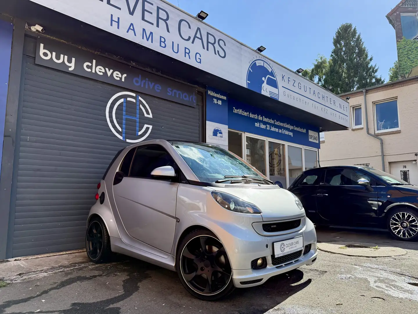 smart forTwo COUPE*BRABUS XCLUSIVE*LORINSER SPEEDY 17* Argent - 1