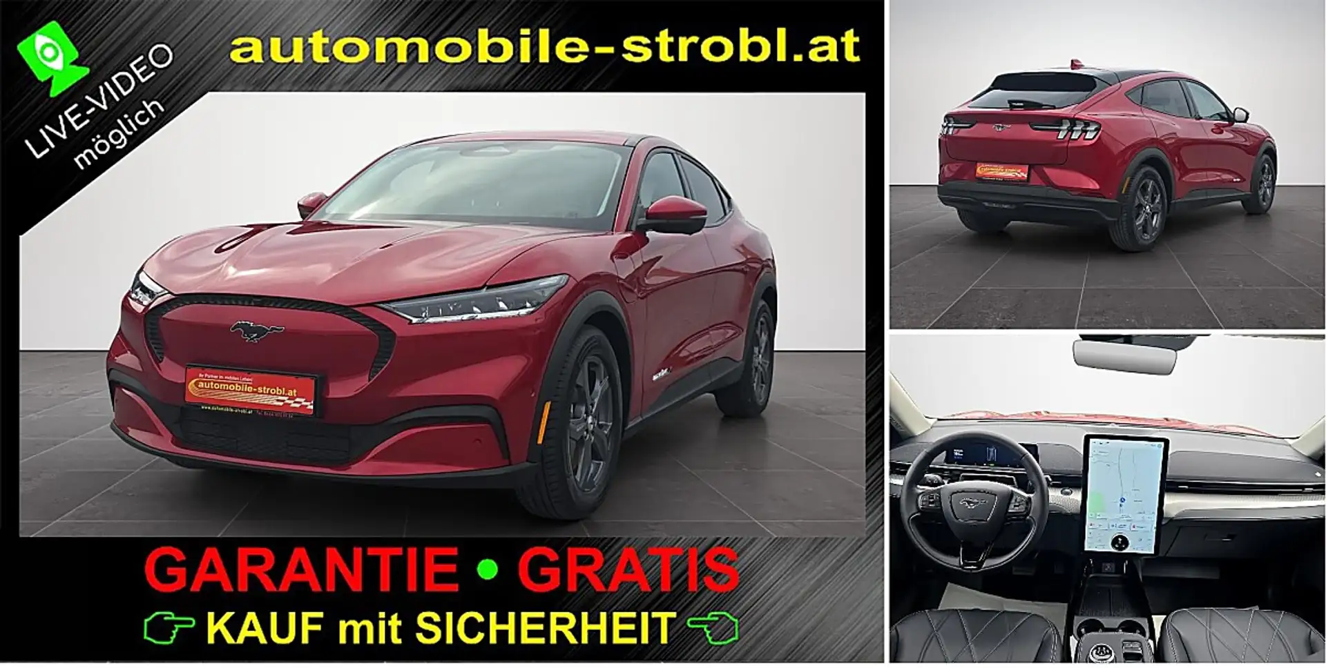 Ford Mustang Mach-E 99kWh *B&O*ACC*LED*GARANTIE* Rot - 1