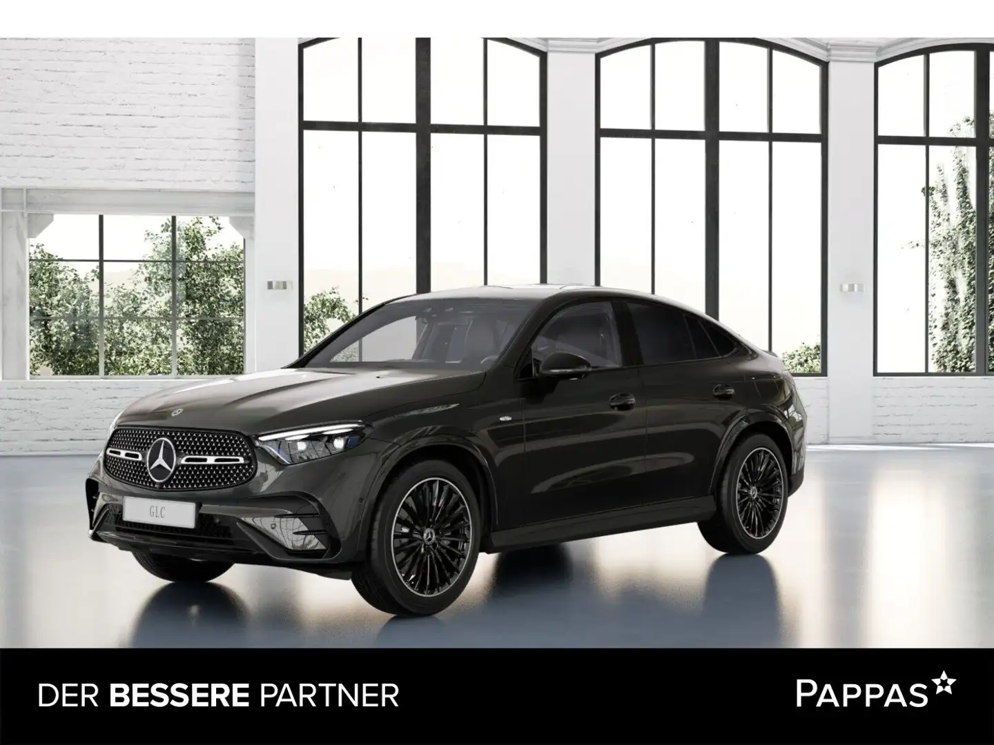 Mercedes-Benz GLC 300 de 4MATIC Coupé mit EQ Hybrid Technologie Grau - 1