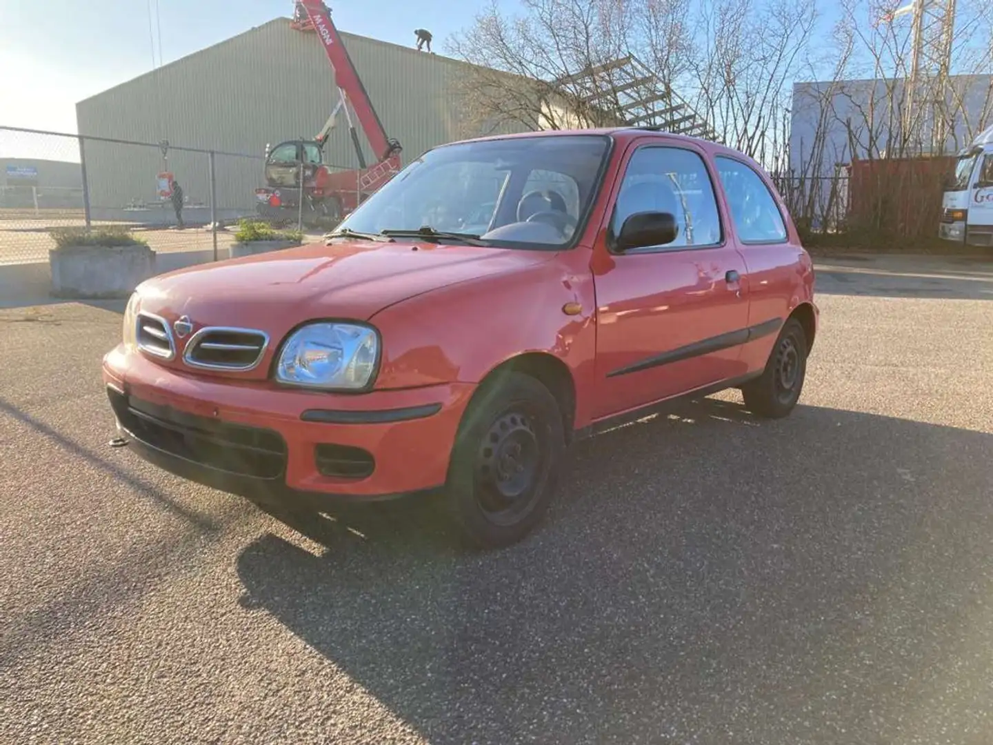 Nissan Micra 1.0 Benzine/ Klima/ Schuifdak/ Radio Rouge - 1