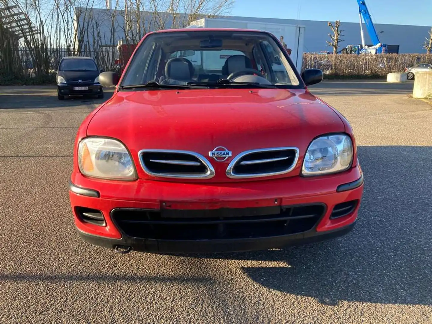 Nissan Micra 1.0 Benzine/ Klima/ Schuifdak/ Radio Rood - 2