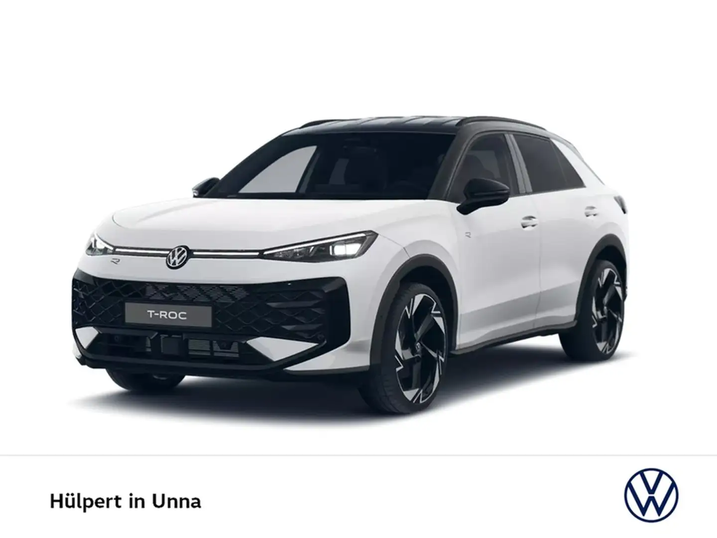 Volkswagen T-Roc 1.5 R-LINE DSG NEUESMODELL BLACKSTYLE LM20 Weiß - 2