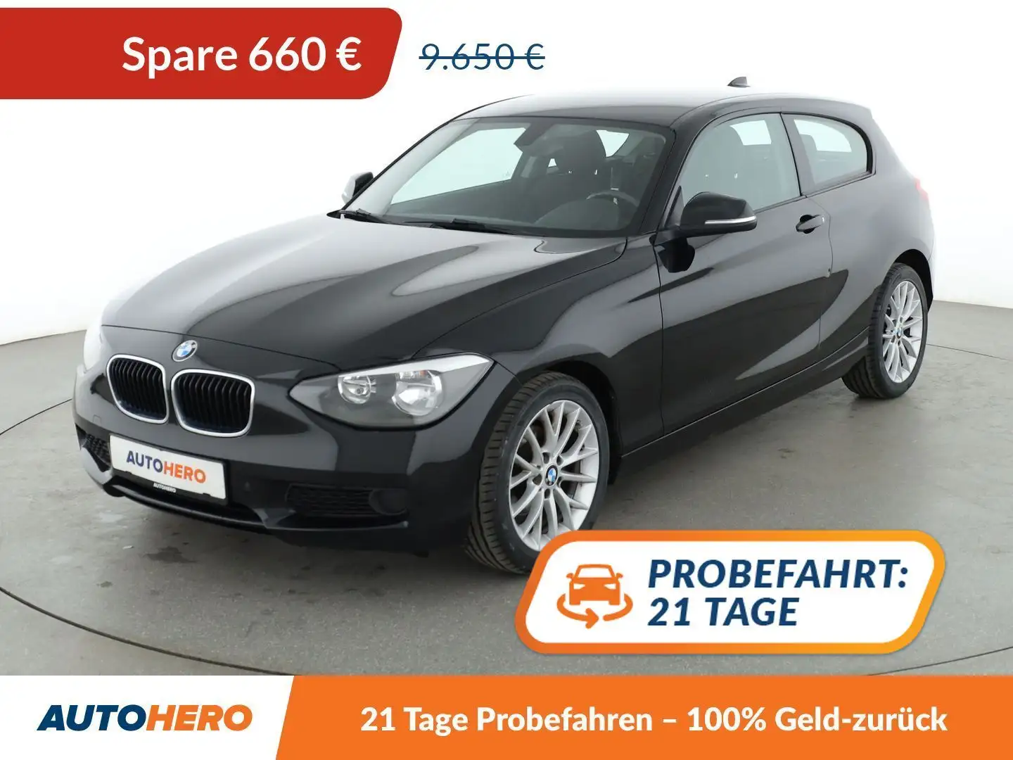 BMW 114 i *PDC*SHZ*KLIMA* Schwarz - 1