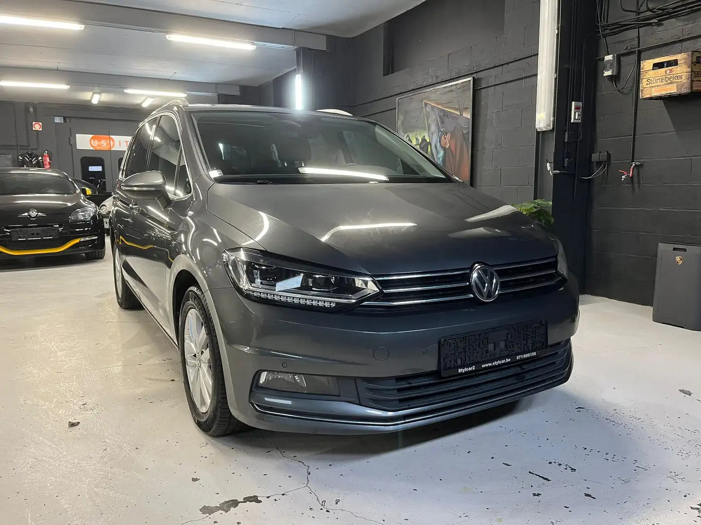 Volkswagen Touran VW TOURAN *HIGHLINE*BOITE AUTO* 12MOIS DE GARANTIE Gris - 1