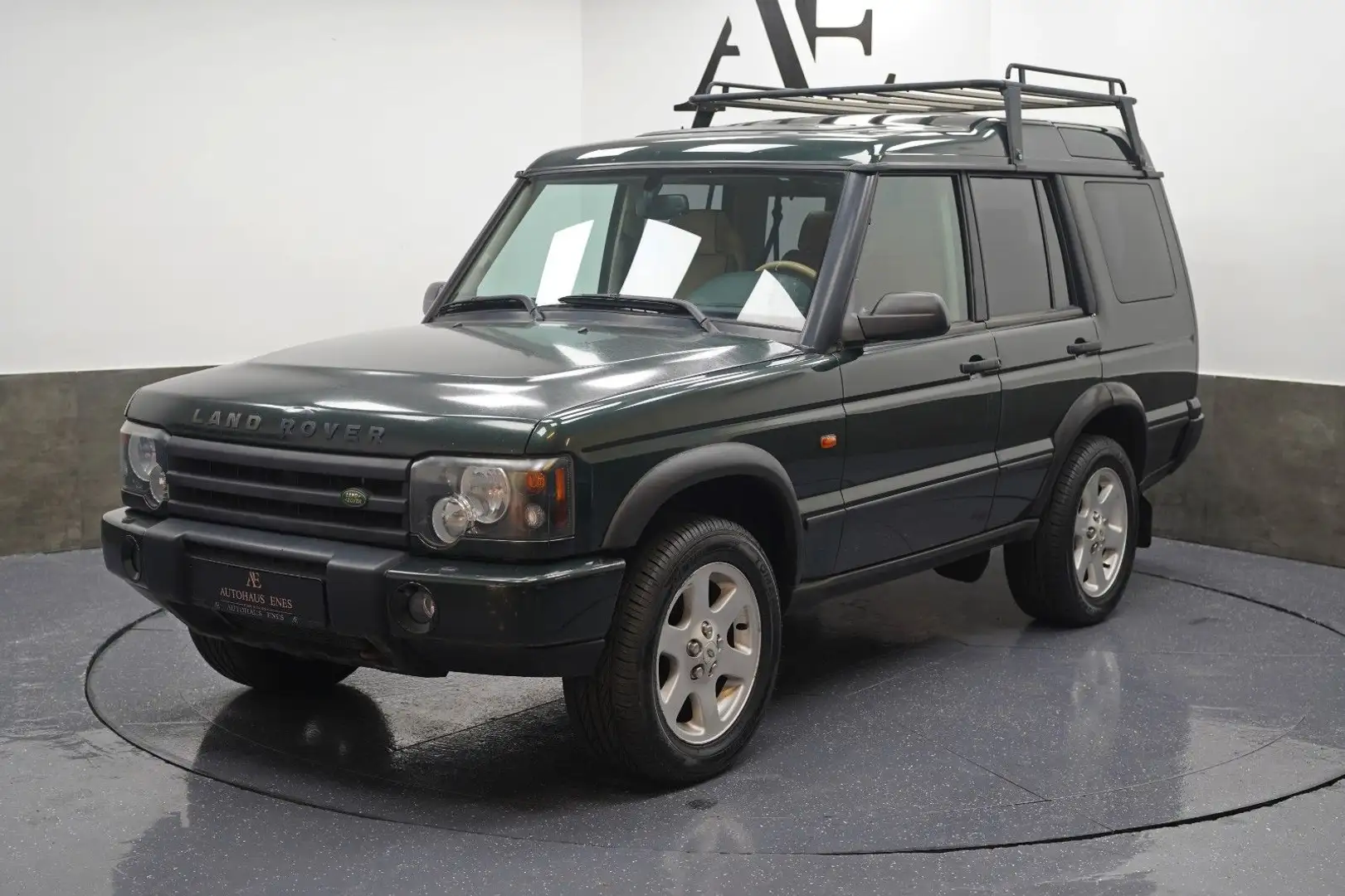 Land Rover Discovery 4.0 V8 VOLLLEDER*SCHIEBEDACH*ISOFIX*CD Зелений - 1