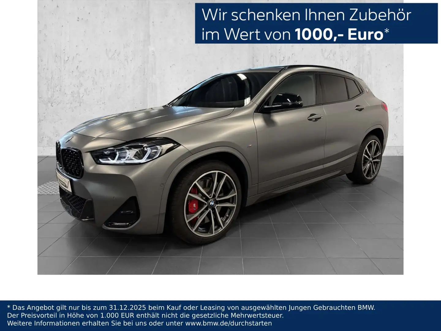 BMW X2 M 35i M Sport HUD PANO ACC RFK NAVI LED DAB Grau - 1