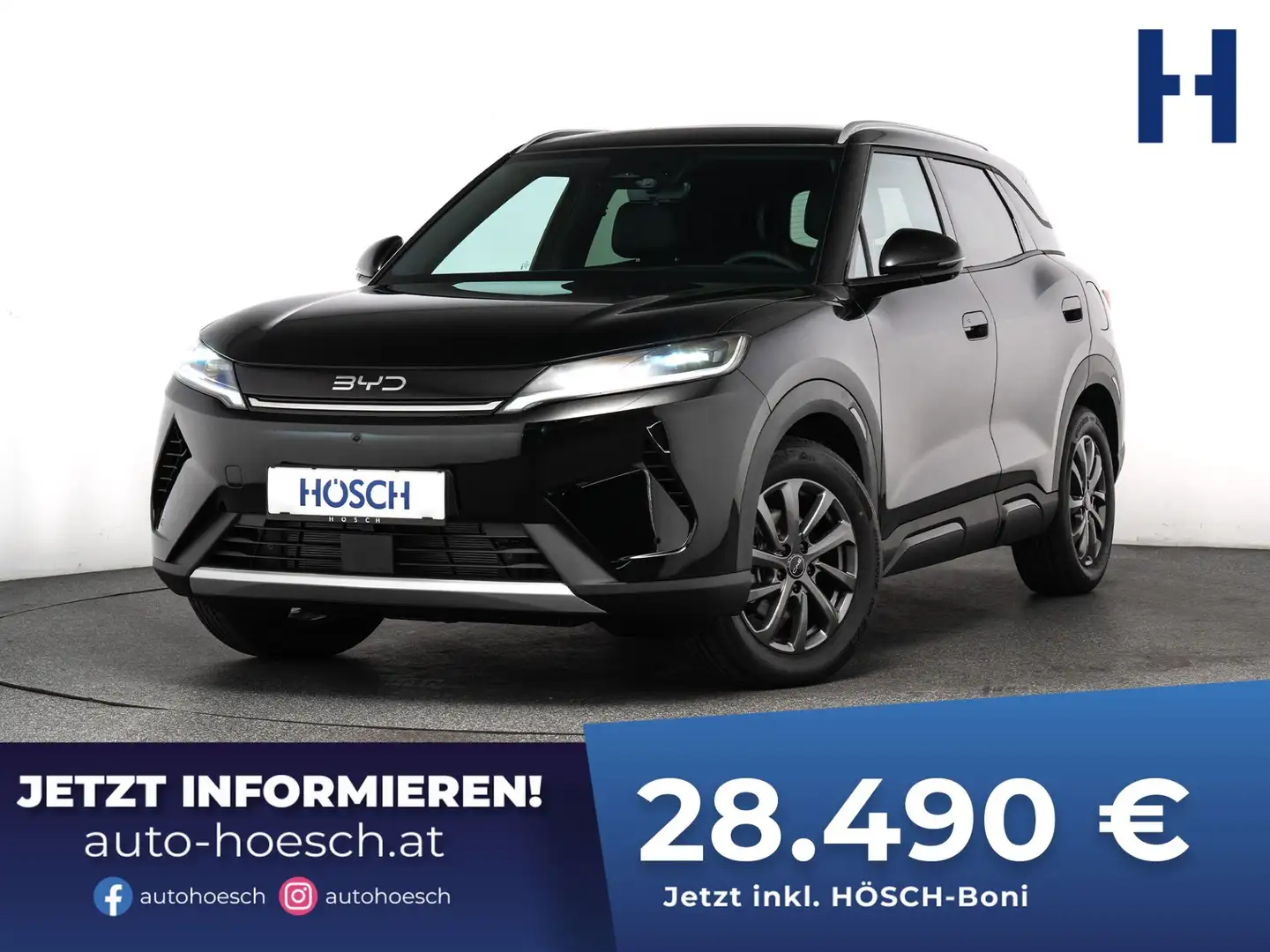 BYD Atto 2 DM-i BOOST PANO LEDER 360° SCHNELL SICHERN ++ Weiß - 1