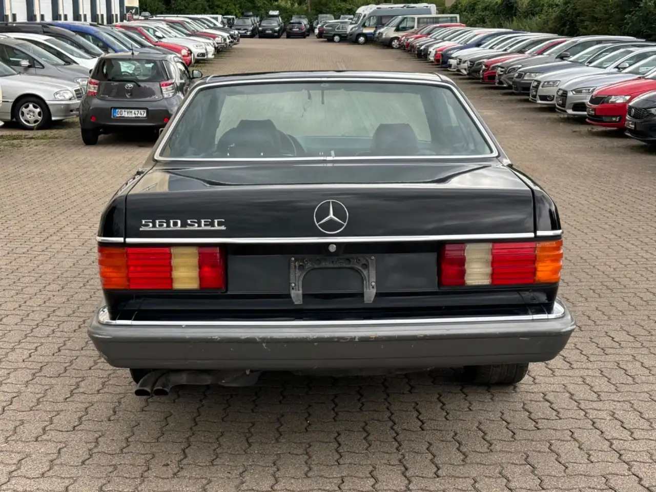 Mercedes-Benz 560 C126 560 SEC COUPE 040 SCHWARZ, foto 5