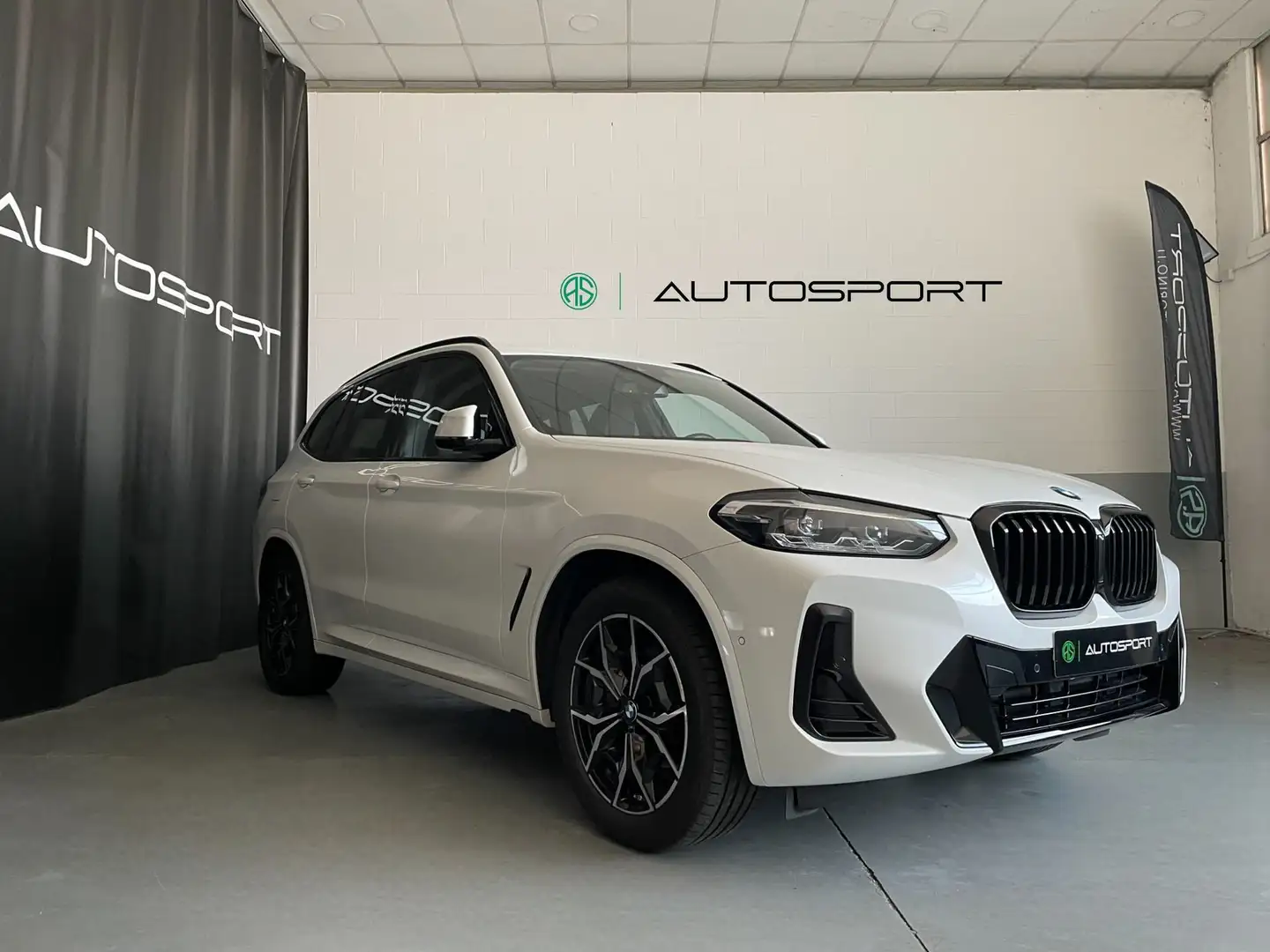 BMW X3 xDrive20d 48V Msport Blanc - 1