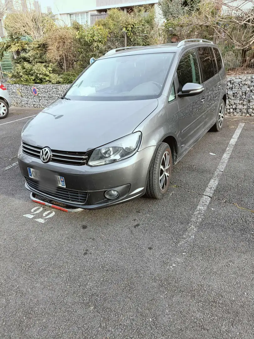 Volkswagen Touran Touran 2.0 TDI 140 FAP Carat Gris - 1