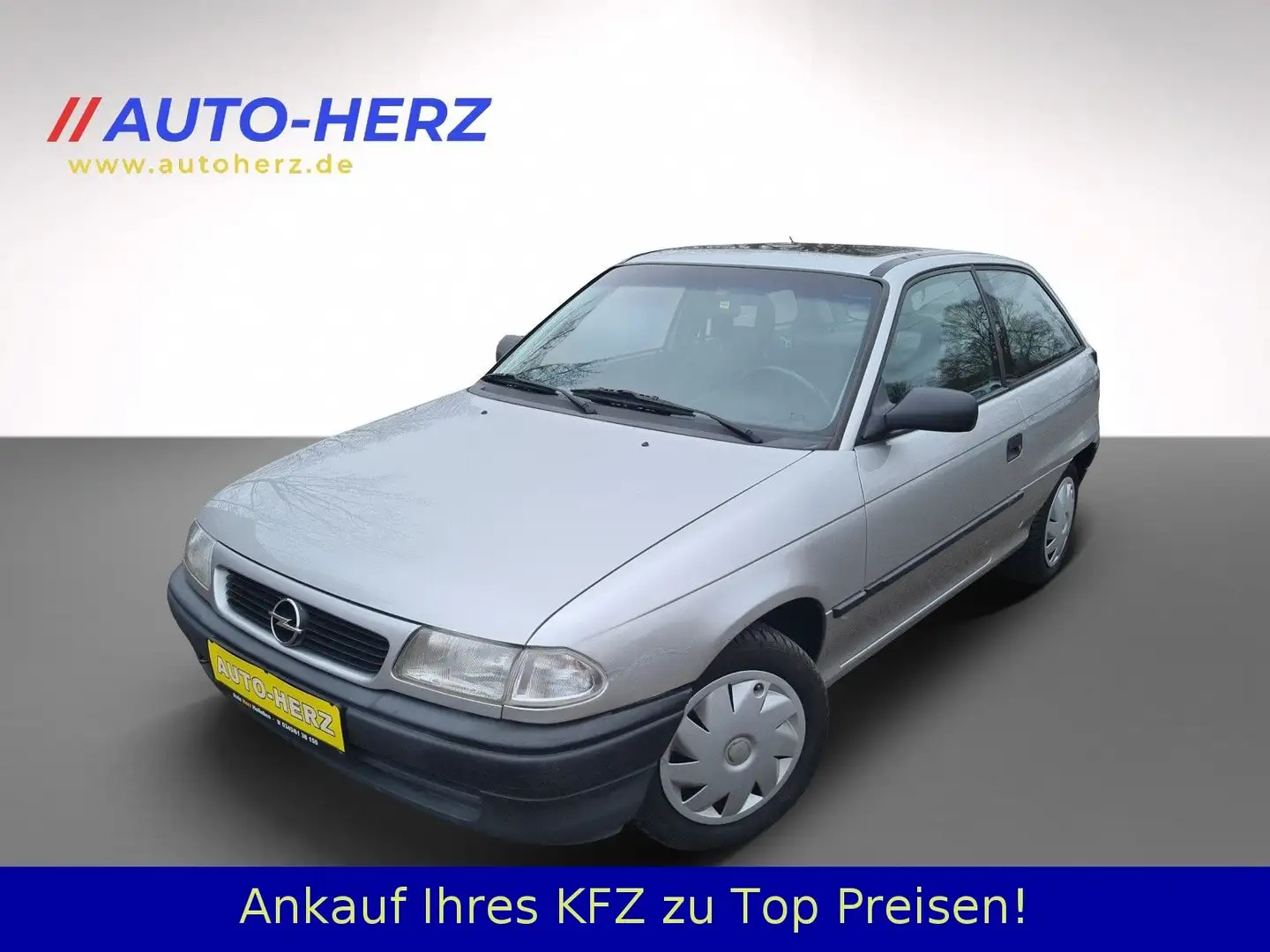 Opel Astra 1.6 *2.HAND-SCHIEBEDACH* Silver - 1