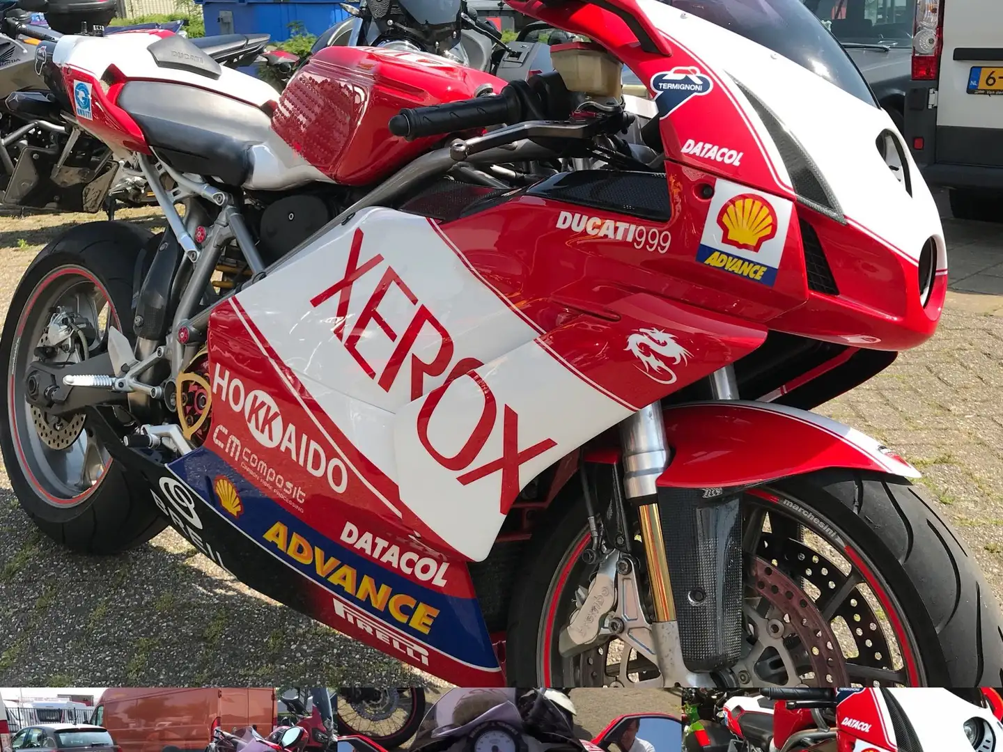 Ducati 999 XEROX (nieuwstaat) Rouge - 2