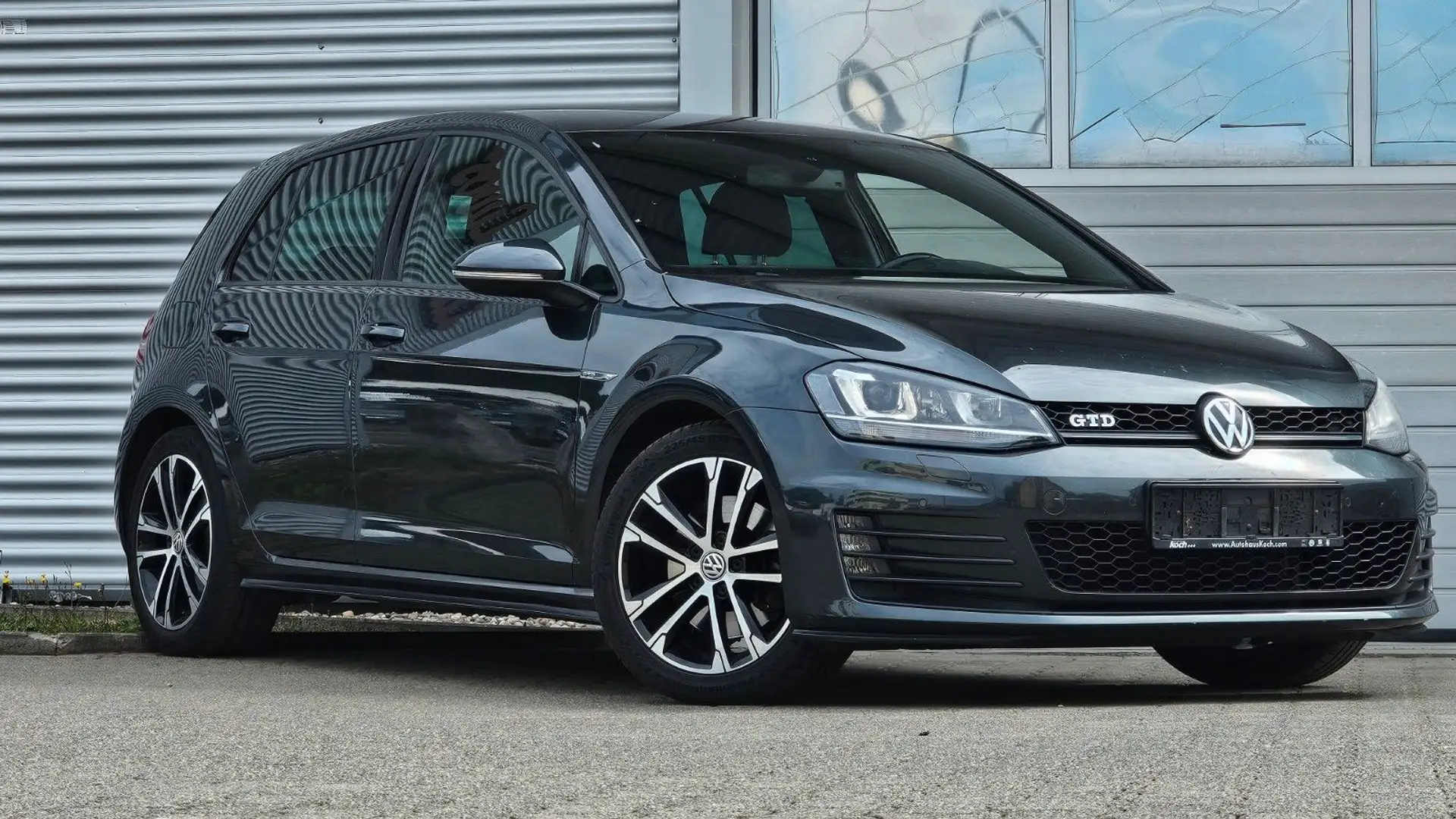 Volkswagen Golf VII Lim. GTD BMT Navi Klima Shzg Alu Xenon Grau - 1