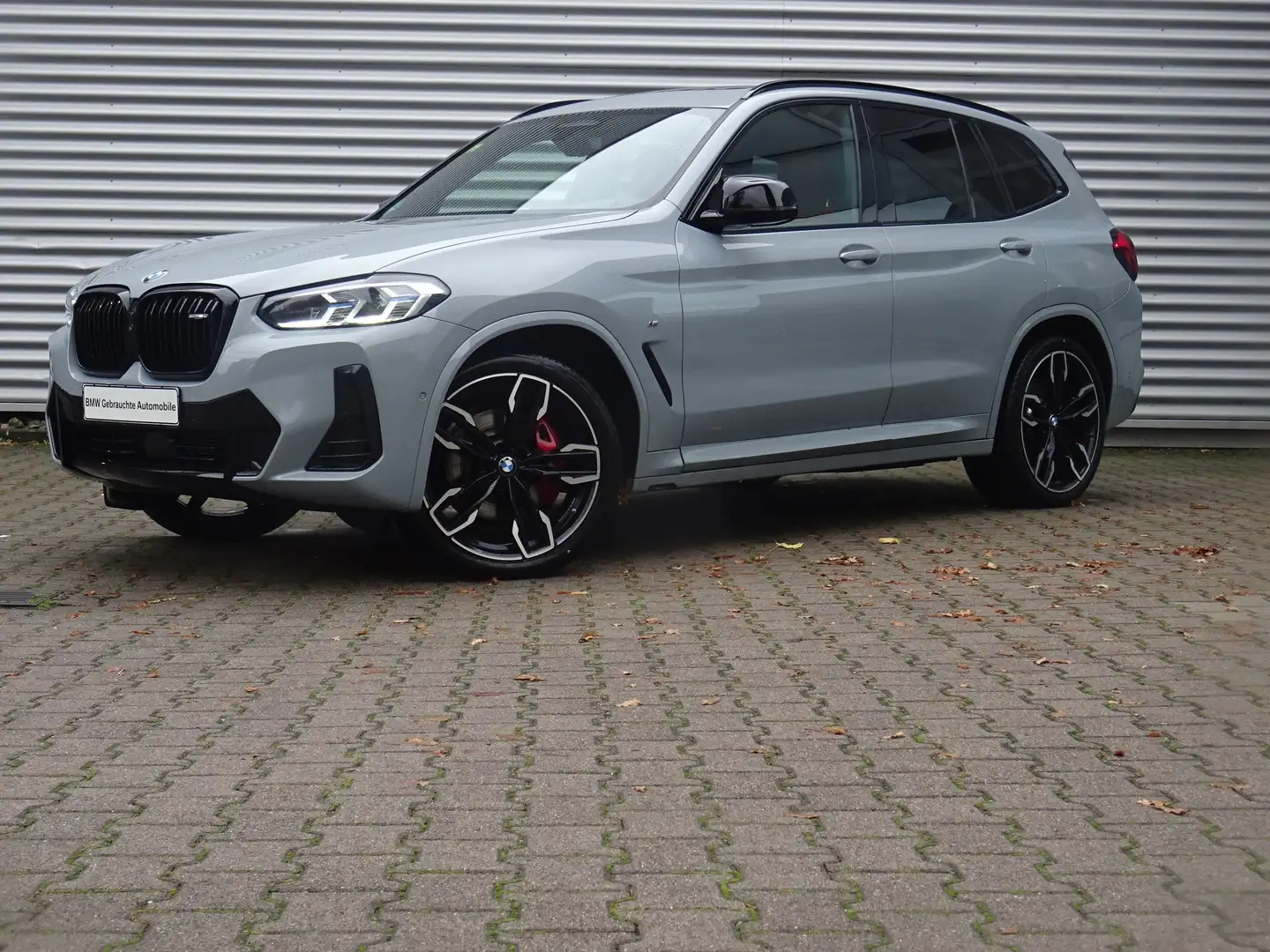 BMW X3 M 40i Laser HuD h/k Standheizung Pano AHK 360° Gris - 2