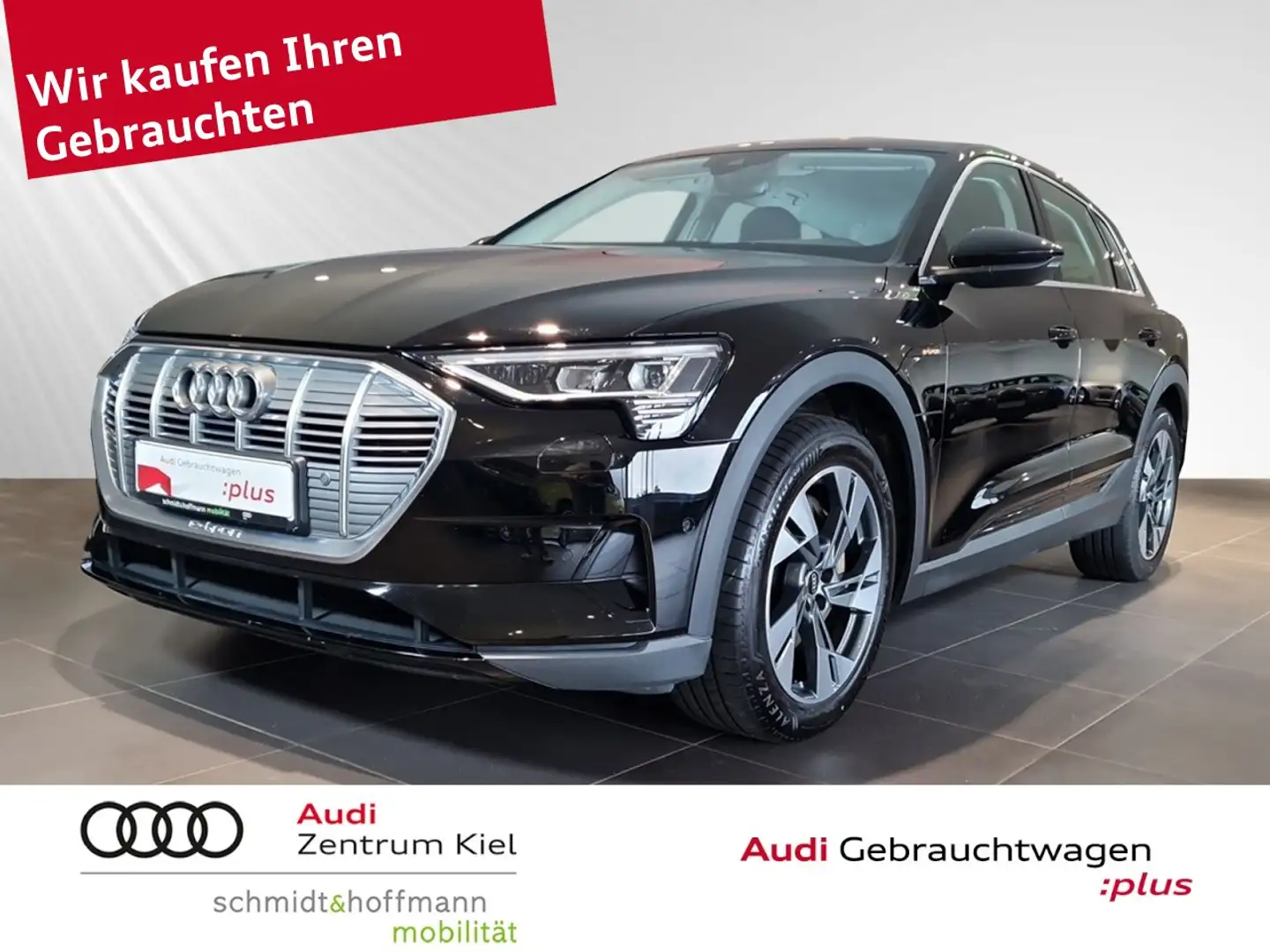 Audi e-tron 50 quattro LED RFK Sitzhz Klima Navi Schwarz - 1