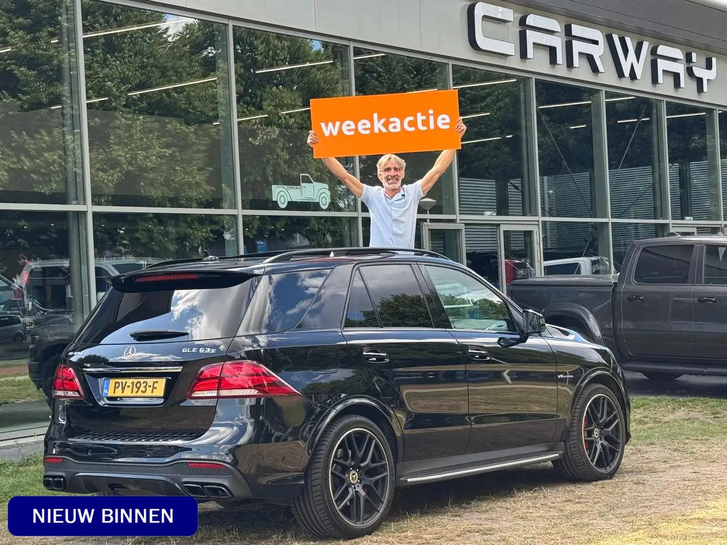 Mercedes-Benz GLE 63 AMG S NL-AUTO! NAP! SOFTCLOSE! CARBON PACK! Black - 1