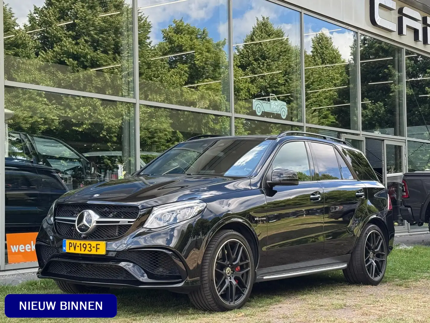 Mercedes-Benz GLE 63 AMG S NL-AUTO! NAP! SOFTCLOSE! CARBON PACK! Zwart - 1