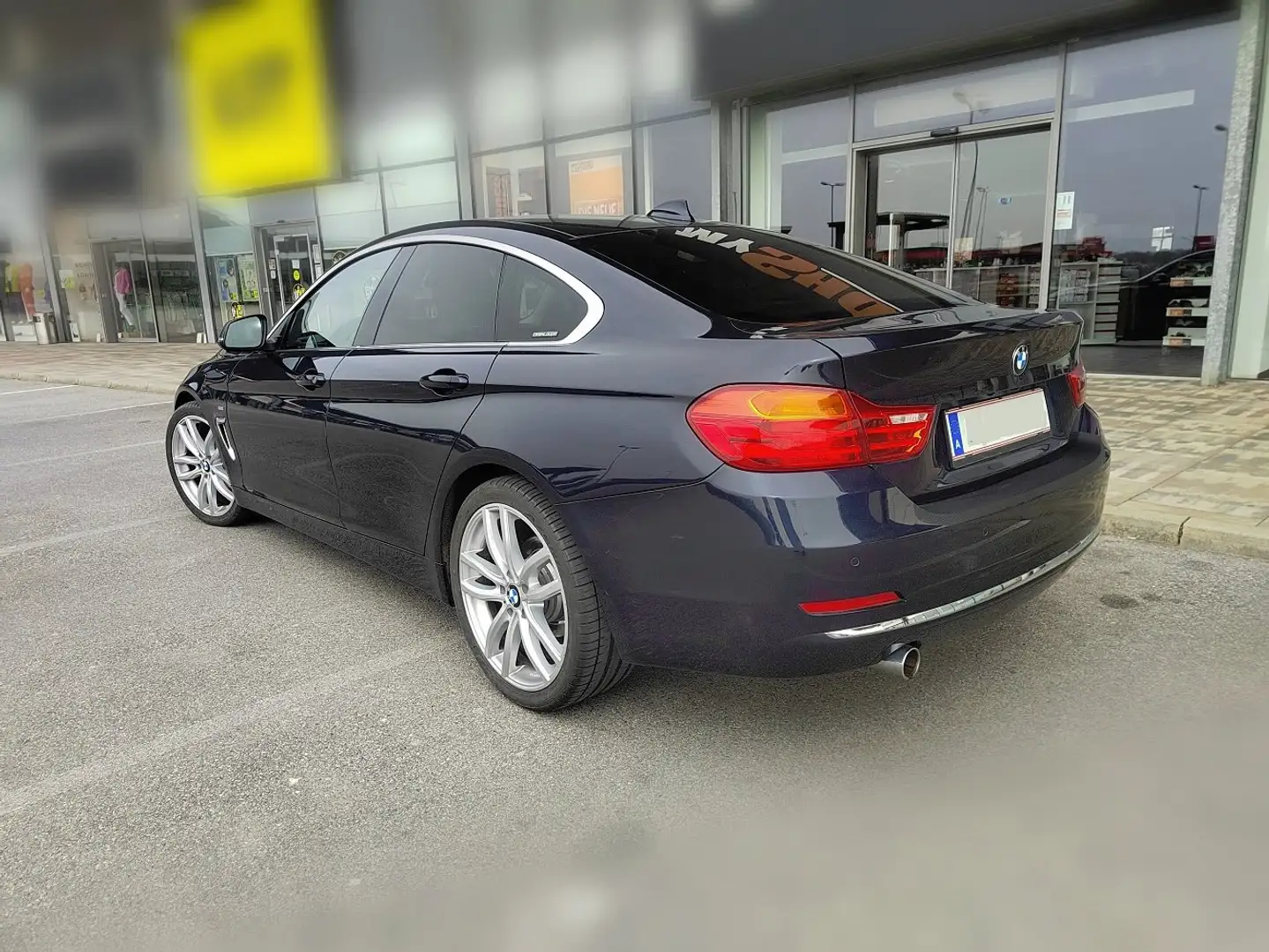 BMW 418 418d GranCoupe LuxuryLine Auto. Volled. KameraNavi Blau - 2