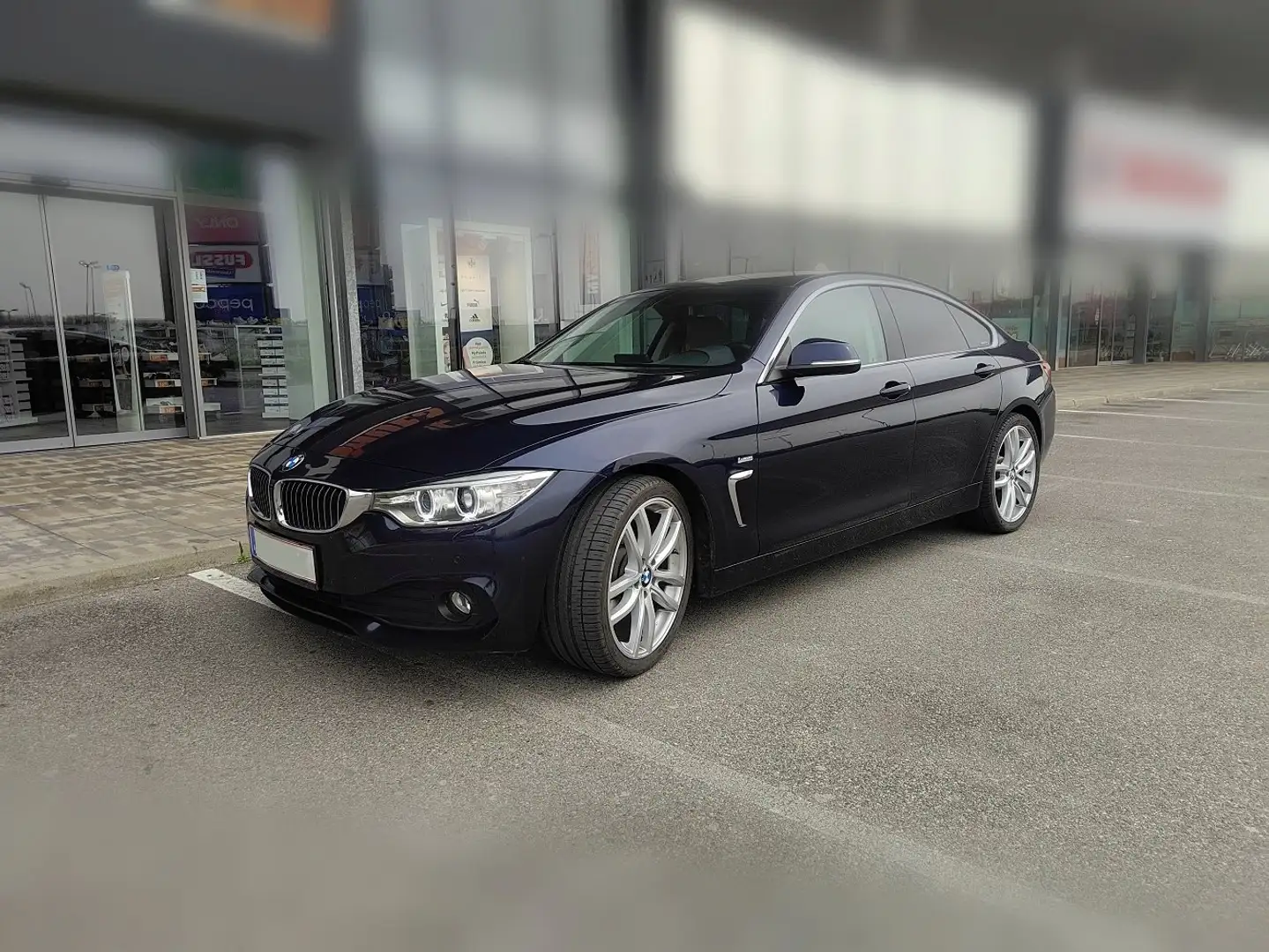 BMW 418 418d GranCoupe LuxuryLine Auto. Volled. KameraNavi Blau - 1