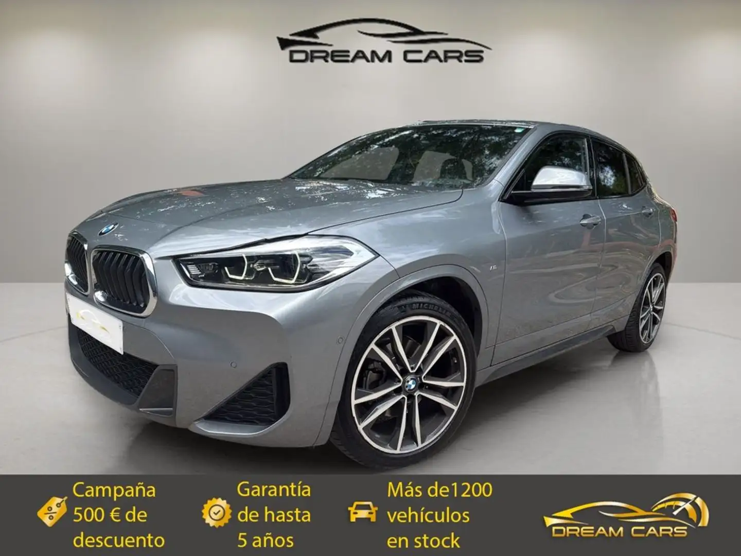 BMW X2 sDrive 18d Gris - 1