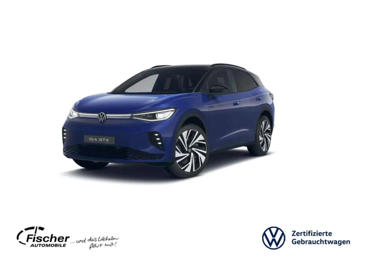 Volkswagen ID.4 Elektro GTX Niebieski - 1