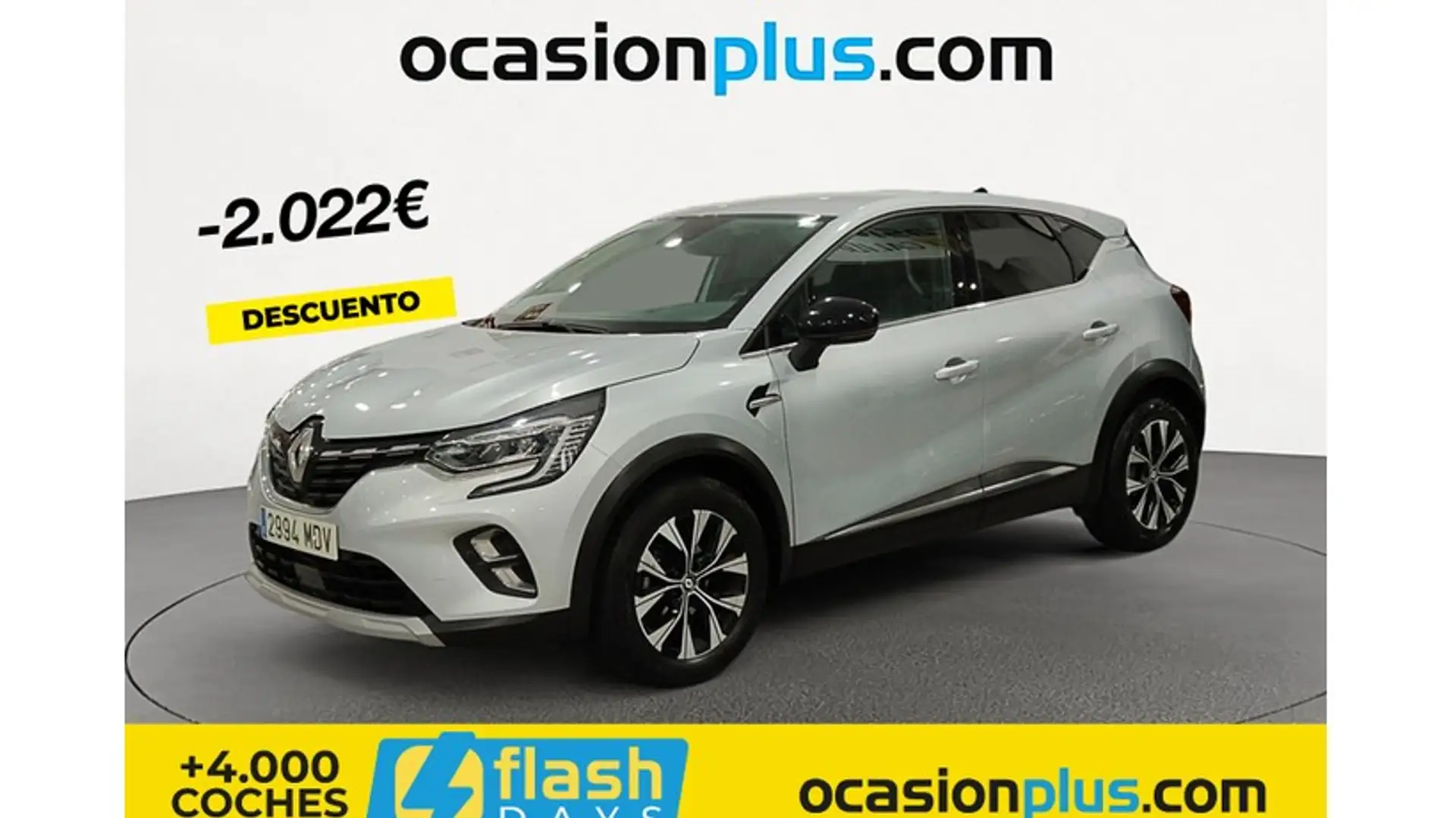 Renault Captur TCe GPF Micro Híbrido Techno 103kW Plateado - 1