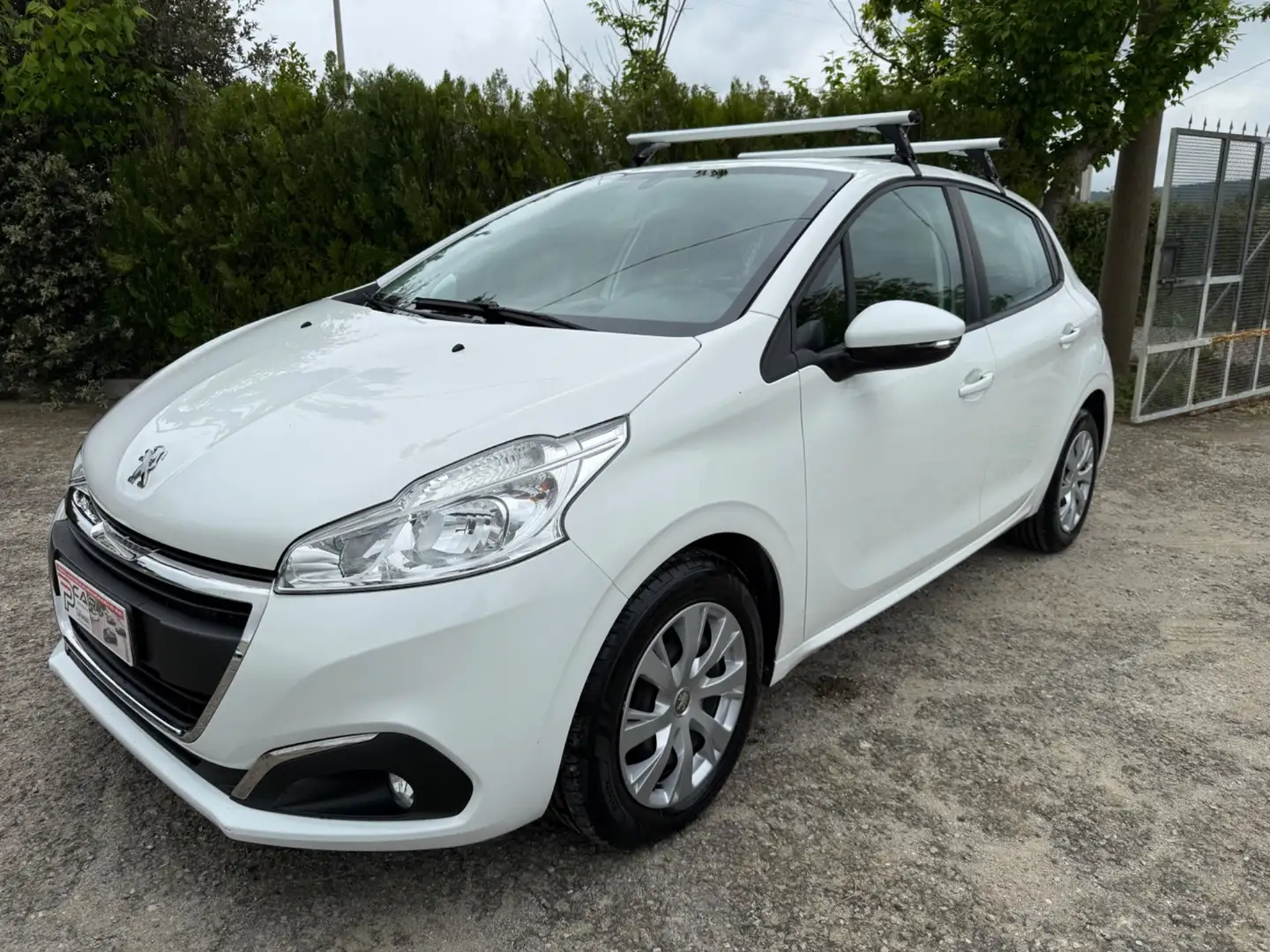 Peugeot 208 BlueHDi 100 S&S 5 porte Van Active Weiß - 1