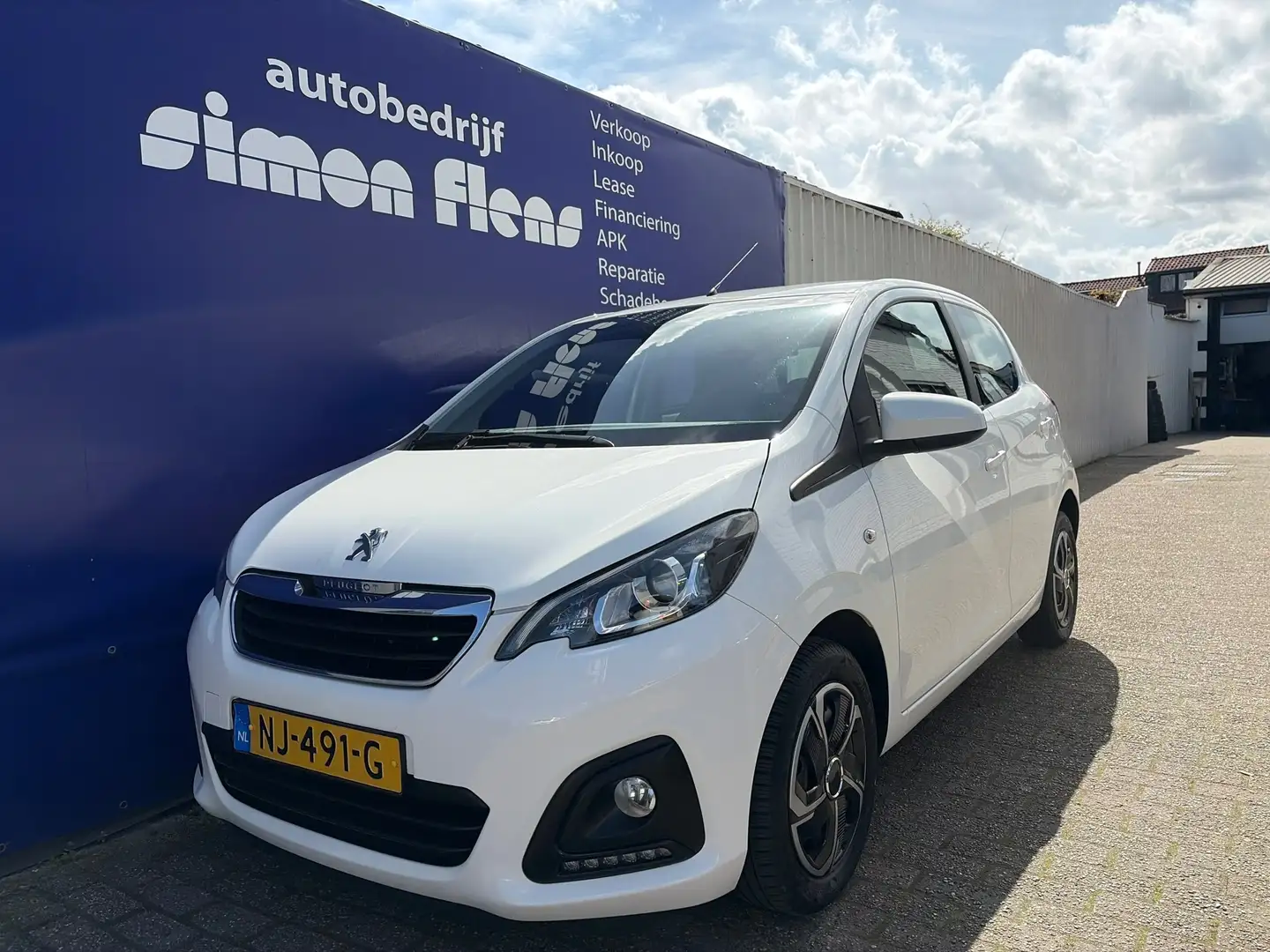 Peugeot 108 1.0 e-VTi Active*AIRCO* Wit - 1
