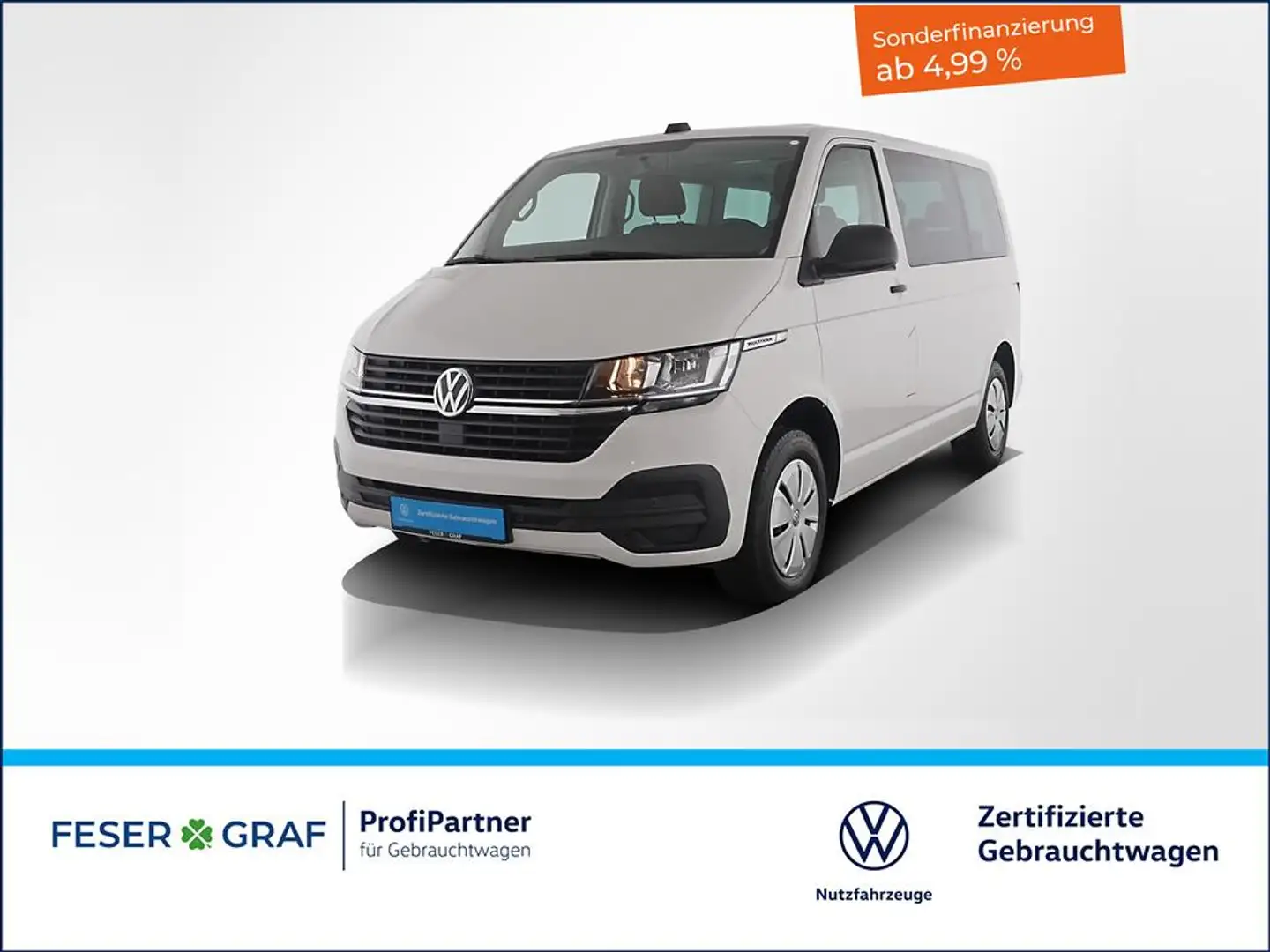 Volkswagen T6.1 Multivan 6.1 2.0TDI Family 7-Sitze AHK R-Kamera Weiß - 1