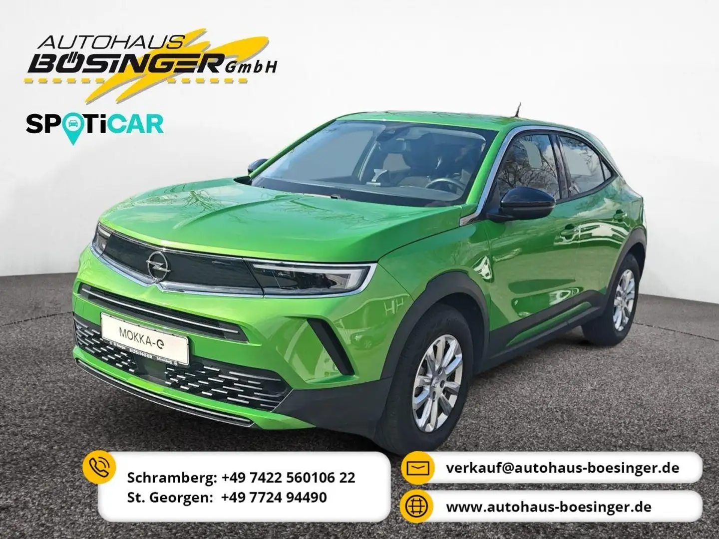 Opel Mokka e Edition LED DAB+BT PDC+KAMERA 3-Phasig Grün - 1
