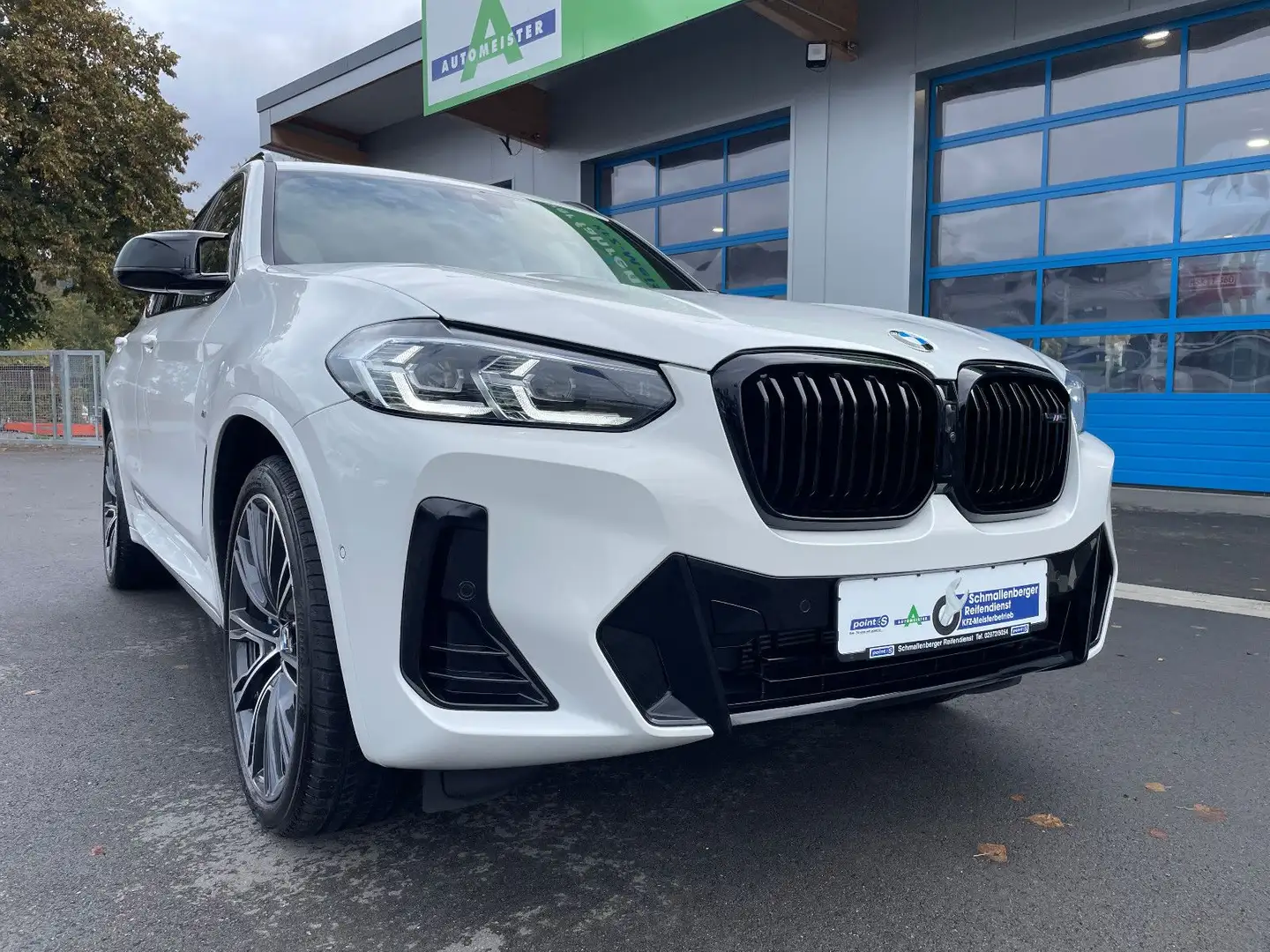 BMW X3 M i AHK PANO LED NAVI 360° SHADOW 21"Leder White - 2