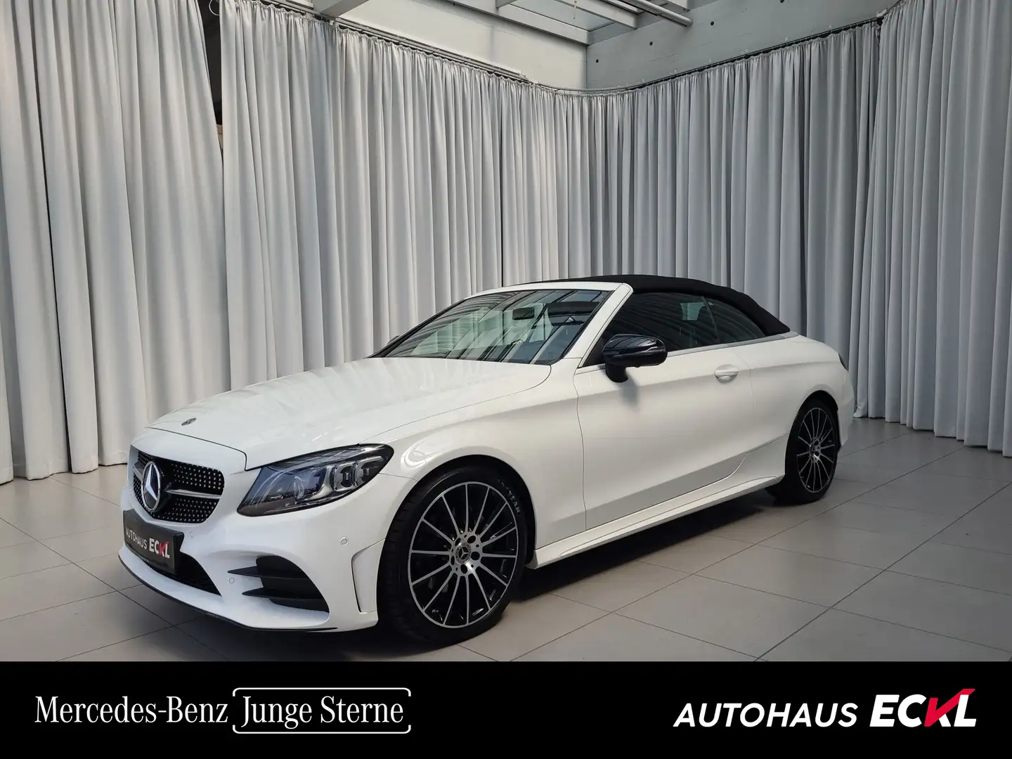 Mercedes-Benz C 180 Cabriolet SpurW Weiß - 1