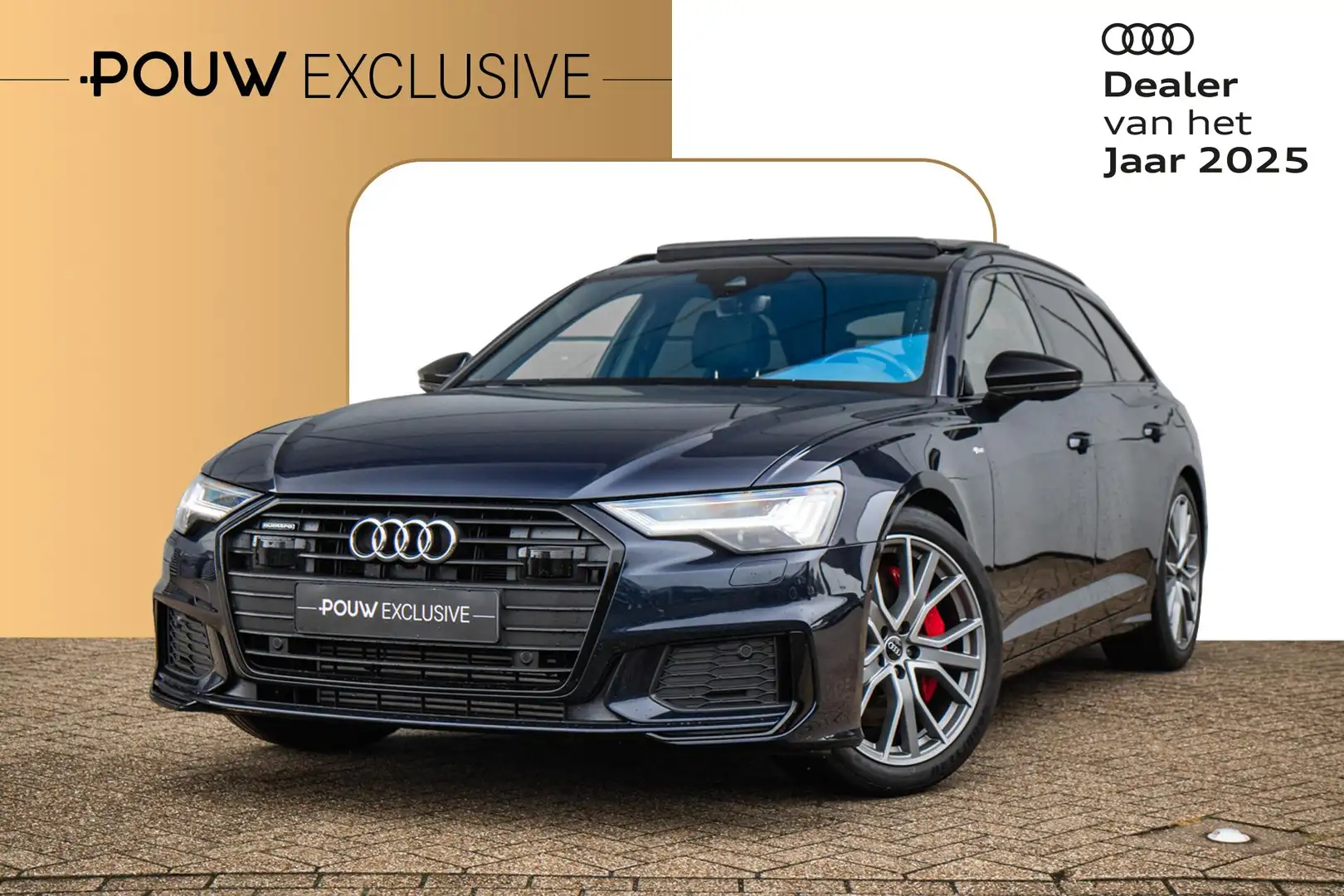 Audi A6 Avant 55 TFSIe 367pk PHEV quattro Pro Line S Compe Bleu - 1